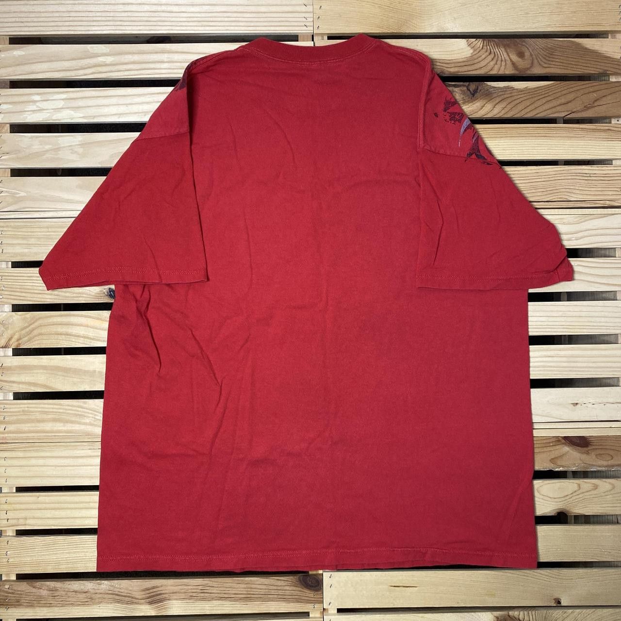 Tapout Tapout Red Y2K MMA Fightwear Tee Size 2XL Size US XXL / EU 58 / 5 - 2 Thumbnail