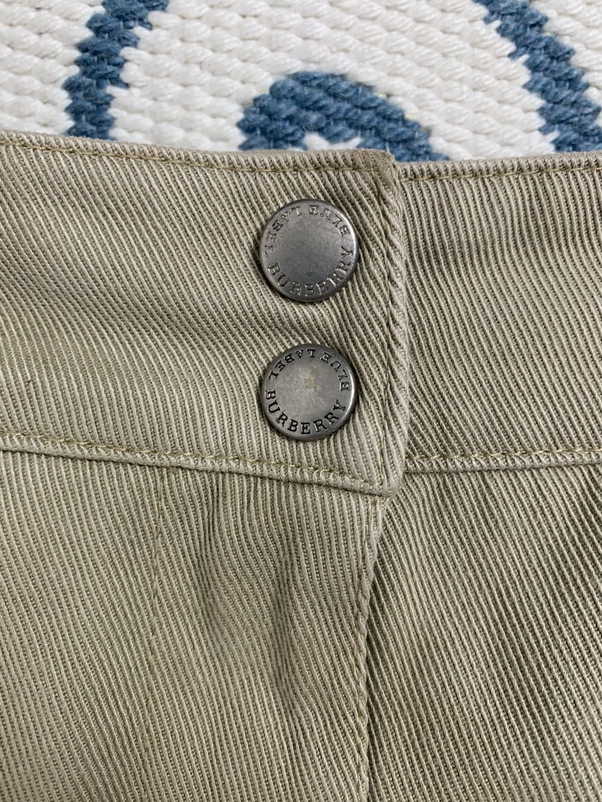 Burberry Vintage Burberry London BlueLabelApparel Luxury Mini Skirt Size 38" / US 16 / IT 52 - 6 Thumbnail