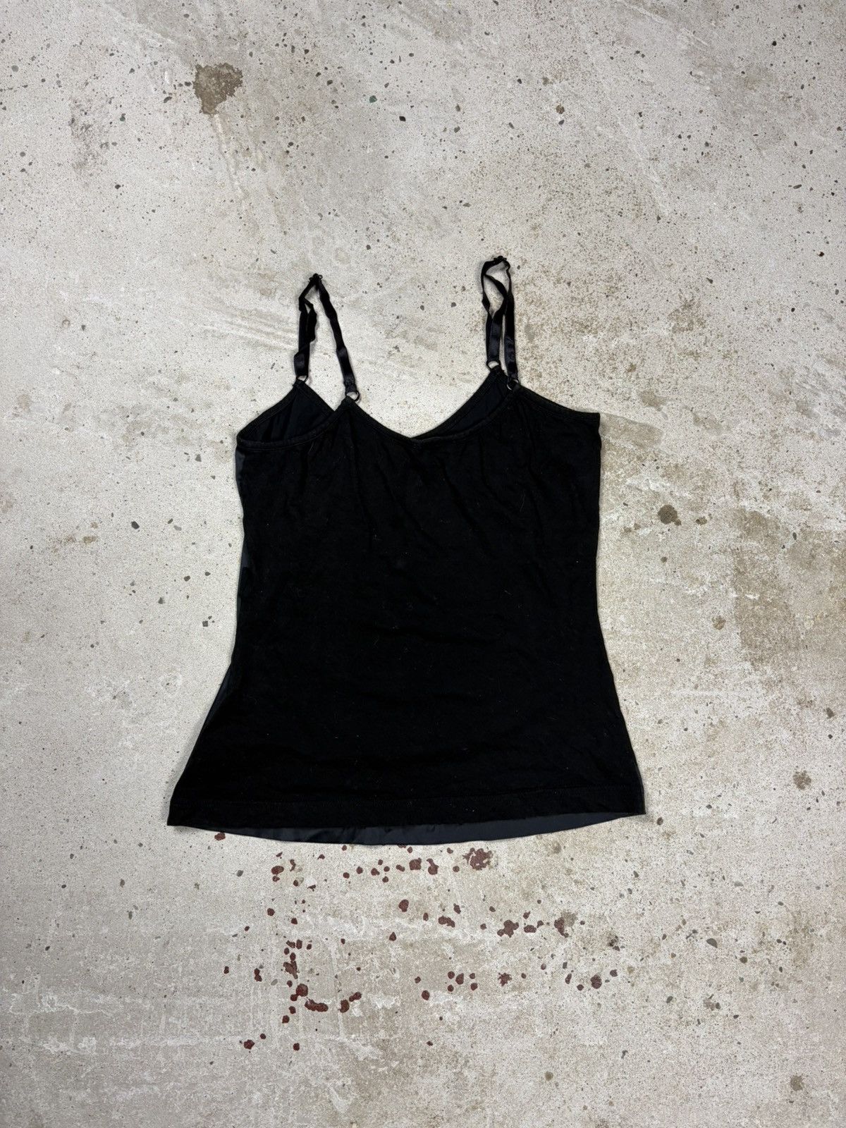 Dolce & Gabbana Vintage 2000s Dolce & Gabbana Black Spellout Logo Top Size S / US 4 / IT 40 - 2 Thumbnail