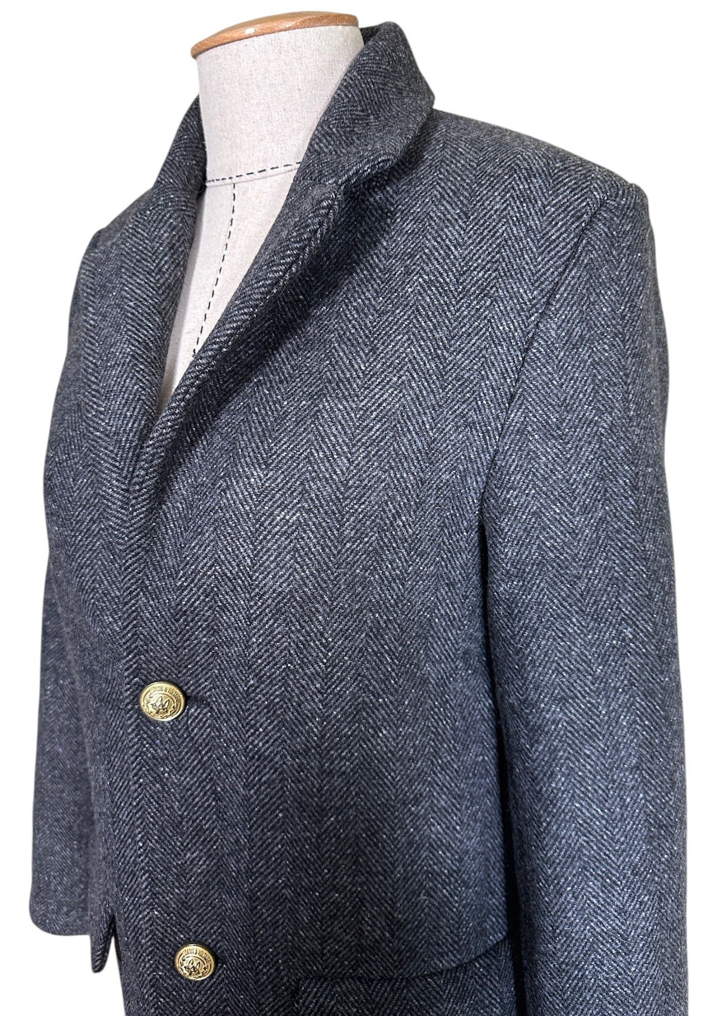 Zadig & Voltaire Mio Single-Breasted Coat Size S / US 4 / IT 40 - 3 Thumbnail