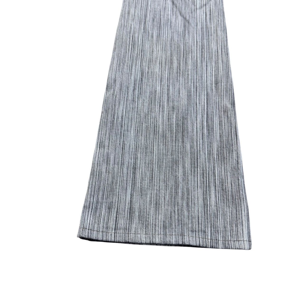 Japanese Brand Acoustic Japan Striped Denim Flare Jeans Size US 30 / EU 46 - 13 Thumbnail