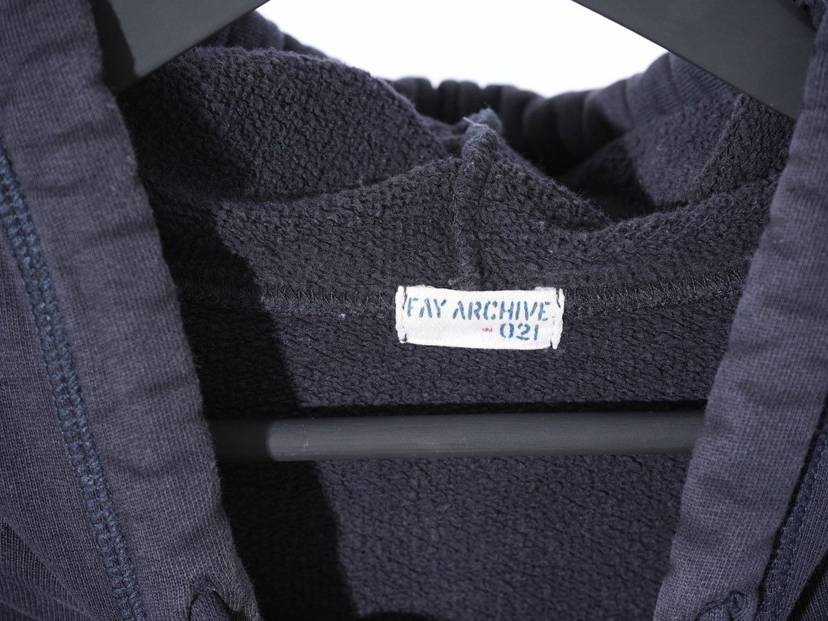 Fay FAY archive Logo Hoodie sz M faded Size US M / EU 48-50 / 2 - 4 Thumbnail