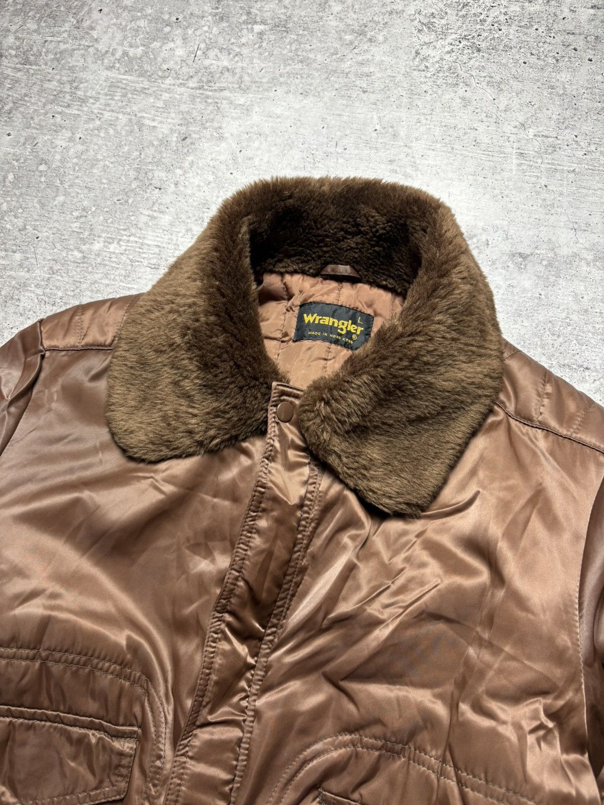 Wrangler Vintage Wrangler Aviator Jacket USA Size US L / EU 52-54 / 3 - 5 Thumbnail