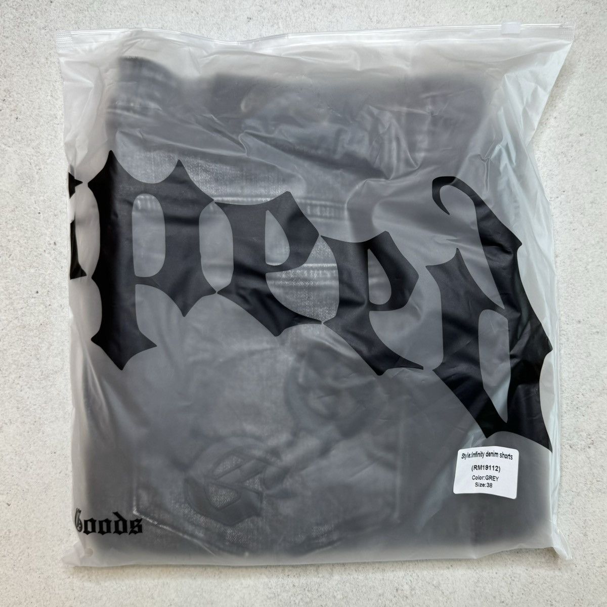 Godspeed Godspeed infinity denim shorts grey SIZE 38 Size US 38 / EU 54 - 3 Thumbnail