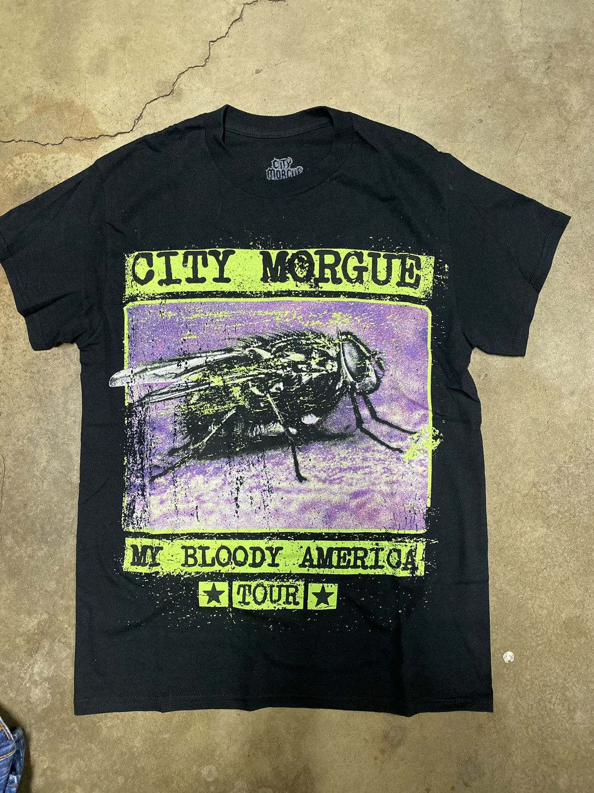 City Morgue × Missing Since Thursday × Vlone City Morgue My Bloody America Tour t shirt size s Size US S / EU 44-46 / 1 - 1 Thumbnail