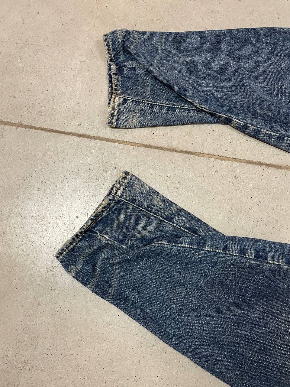G-Star Arc 3D Relaxed Tapered Vintage G Star Raw Distressed Jeans Size US 30 / EU 46 - 11 Thumbnail
