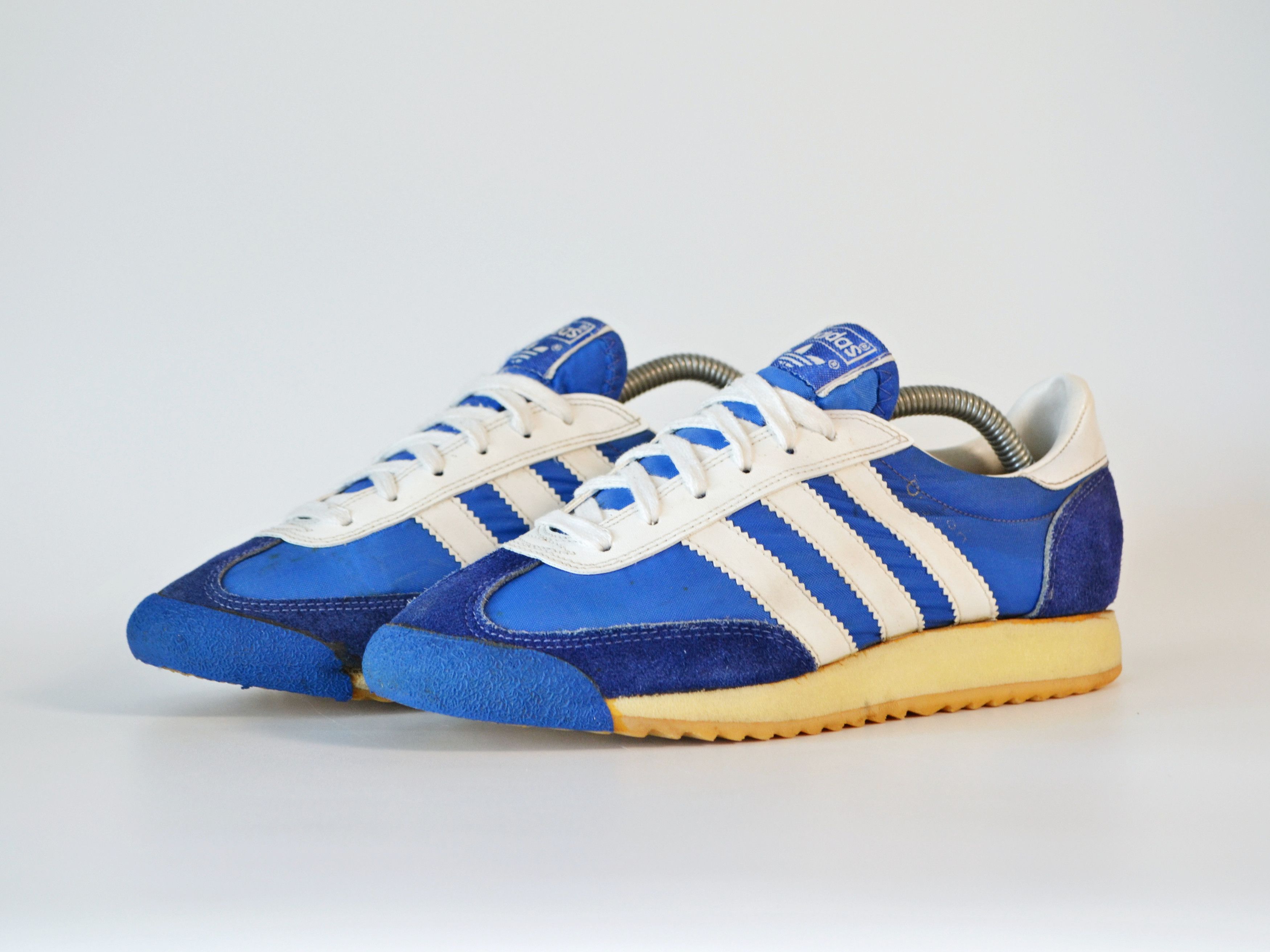 Adidas Vintage 70s 80s Adidas Dragon Taiwan Blue Navy EU36 Size US 6 / IT 36 - 3 Thumbnail