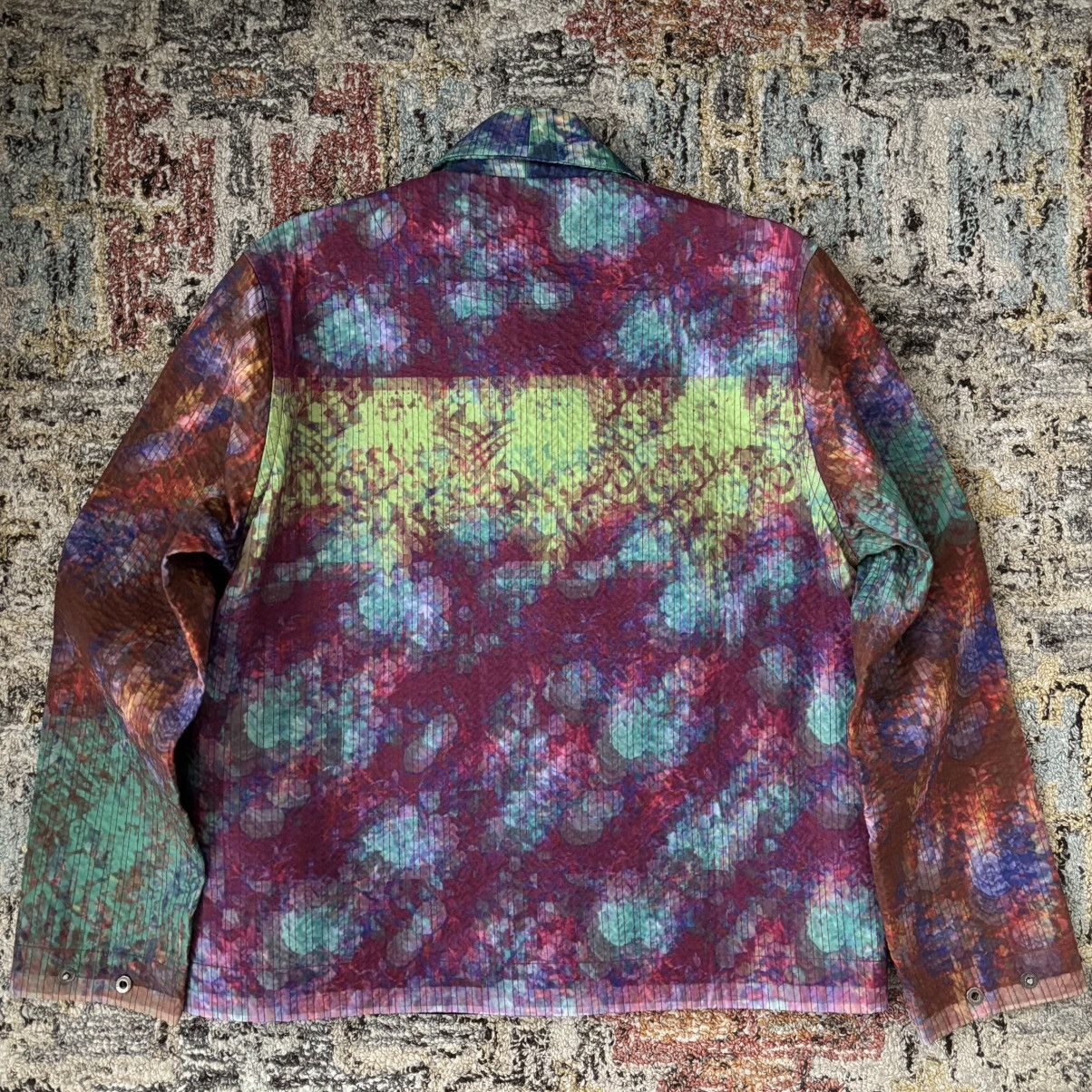 Craig Green SS19 Vibrating Floral Line Stitch Worker Jacket rainbow Size US S / EU 44-46 / 1 - 7 Thumbnail