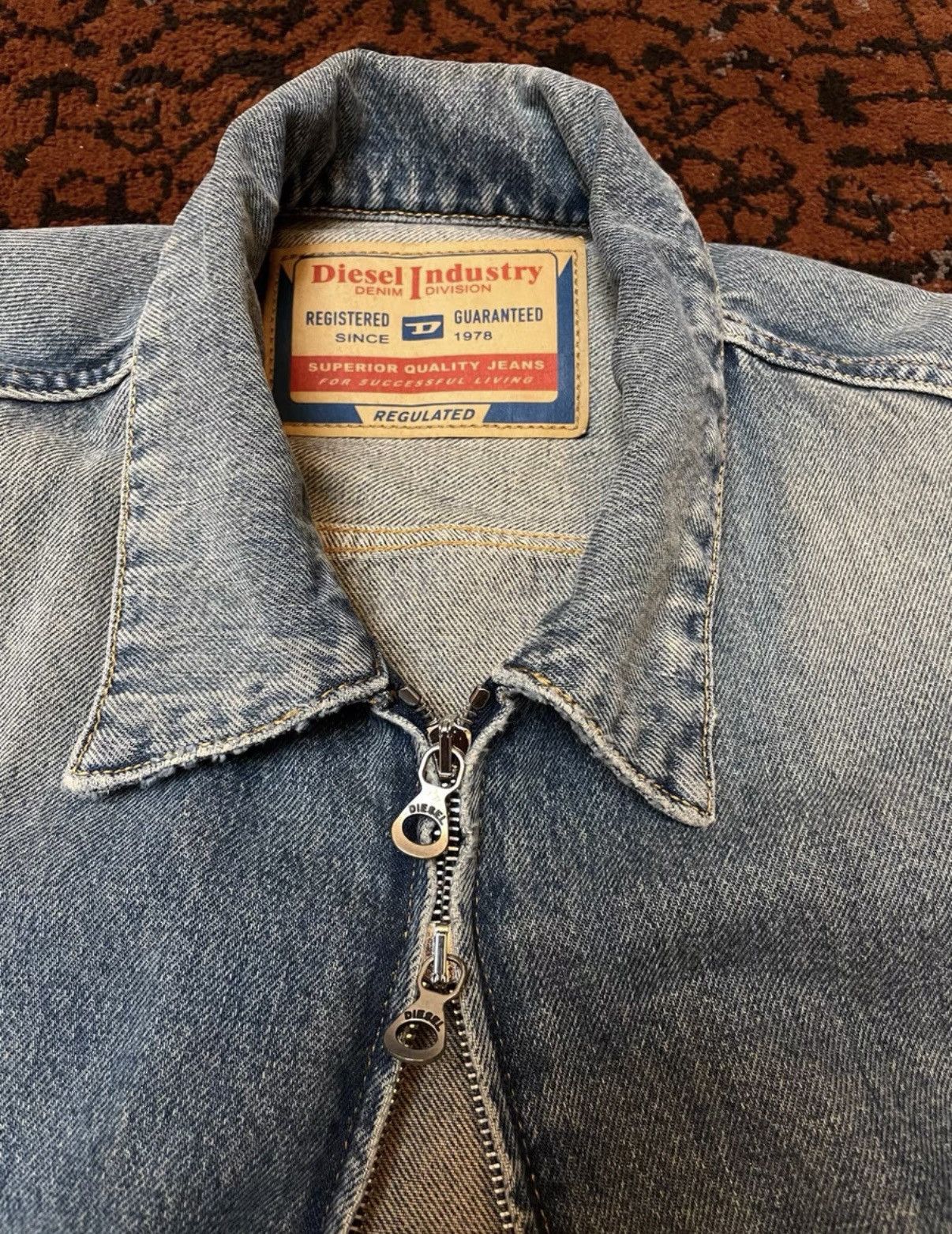Diesel Diesel Denim Jacket Size US L / EU 52-54 / 3 - 4 Thumbnail