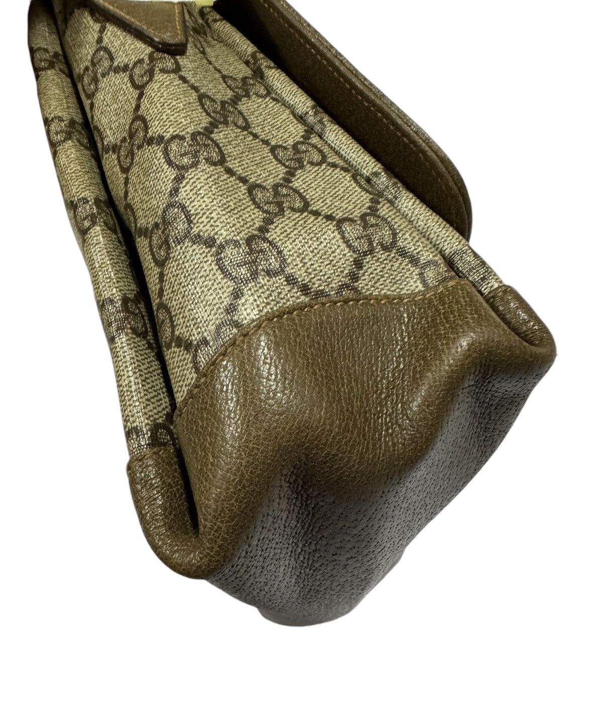 Gucci Vtg🔥Gucci Monogram GG Supreme Sling Bag Made In Italy Size ONE SIZE - 14 Thumbnail