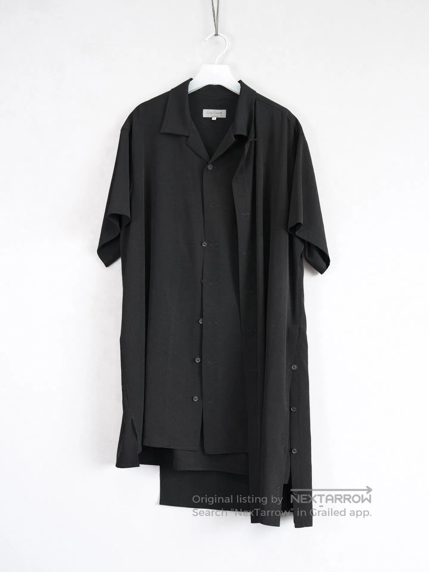 Yohji Yamamoto Yohji Yamamoto 22SS Deconstructed Triacetate Shirt. Size US M / EU 48-50 / 2 - 1 Thumbnail