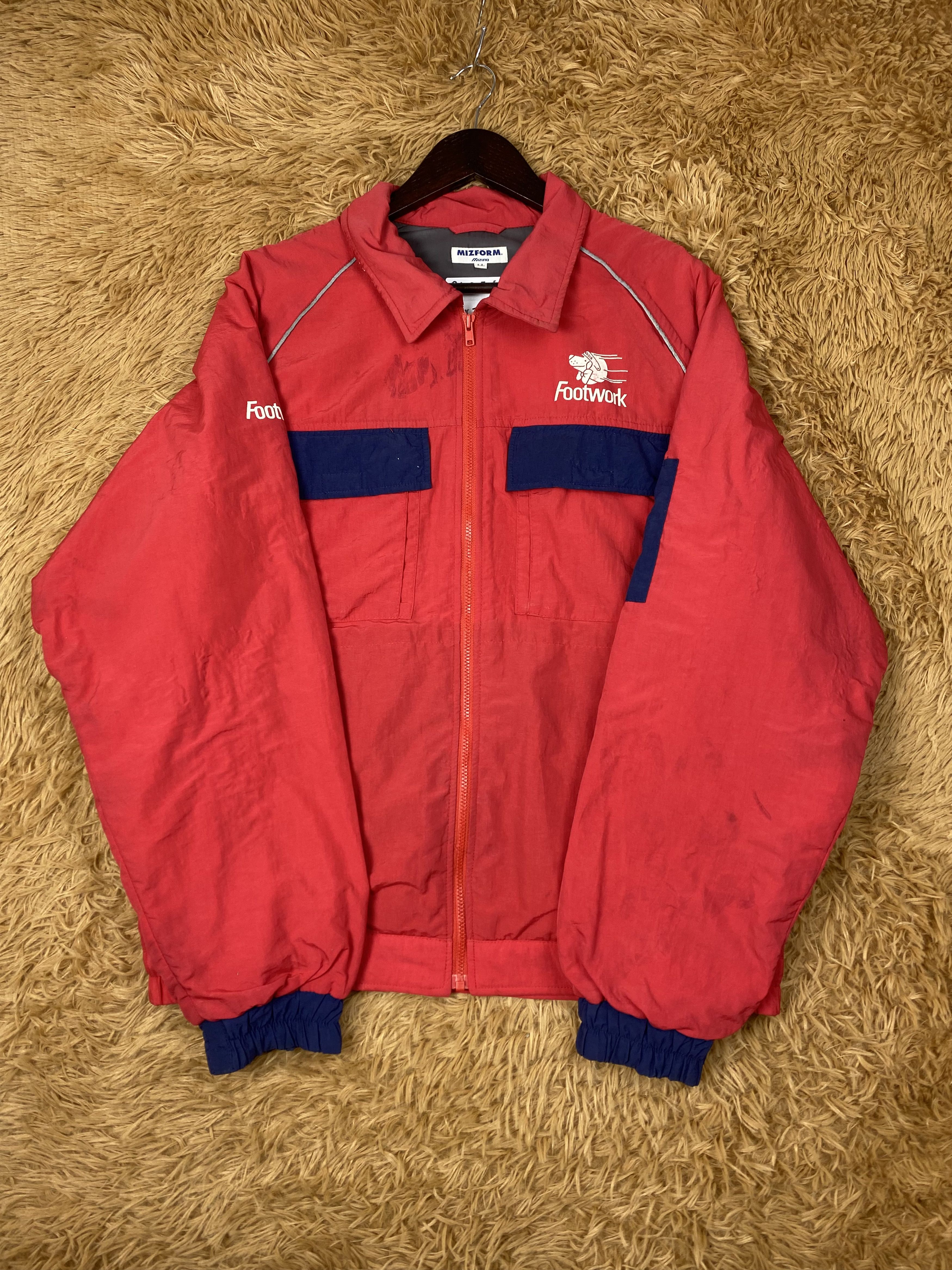 Mizuno Vintage Mizuno Zip Up Jacket PJ2566 Size US L / EU 52-54 / 3 - 4 Thumbnail