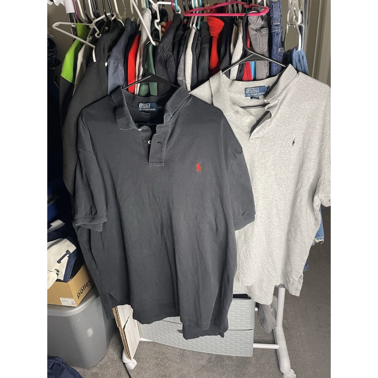 Ralph Lauren Lot Of 2 Size 2XL-Vtg Men’s Polo By Ralph Lauren Polo Shirt Size US XXL / EU 58 / 5 - 2 Thumbnail