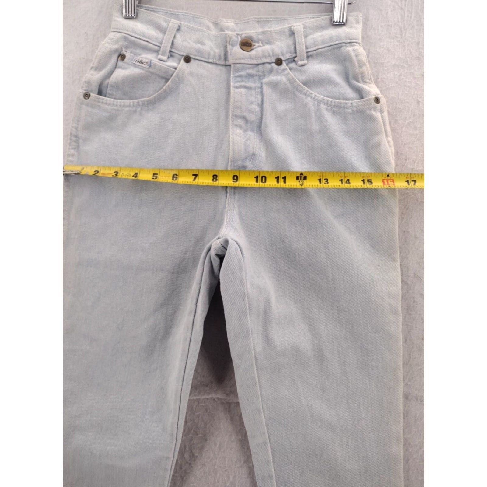 Vintage VINTAGE CHIC NWD MOM Jeans Womens 5 Petite High Waist Blue 80s Vintage Denim 5-Pocket Mens Womens Girls Boys Size 27" / US 4 / IT 40 - 5 Thumbnail