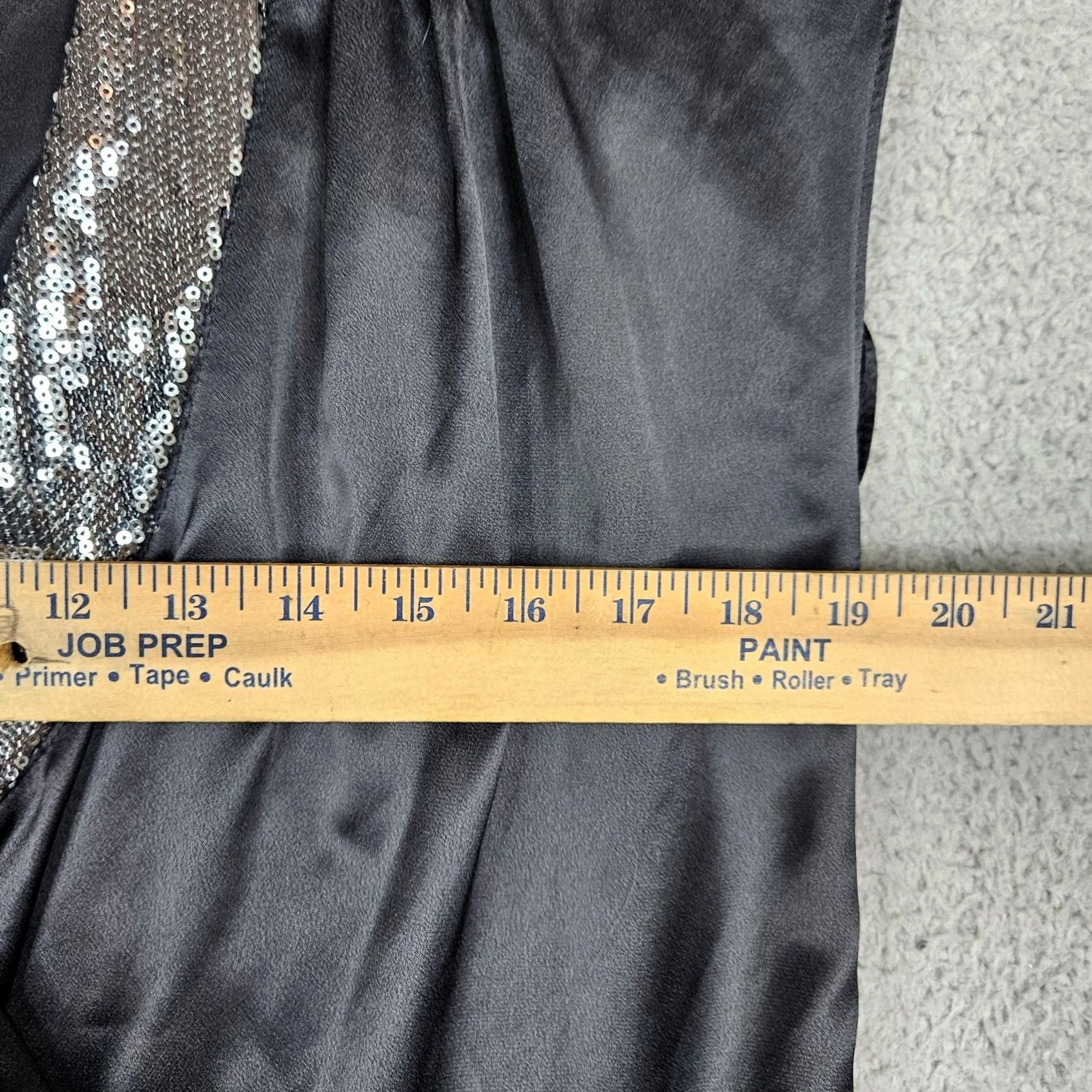 Nicole Miller Nicole Miller Black Women's Party Cocktail Sequined V-neck Mini Dress Size P Size S / US 4 / IT 40 - 3 Thumbnail