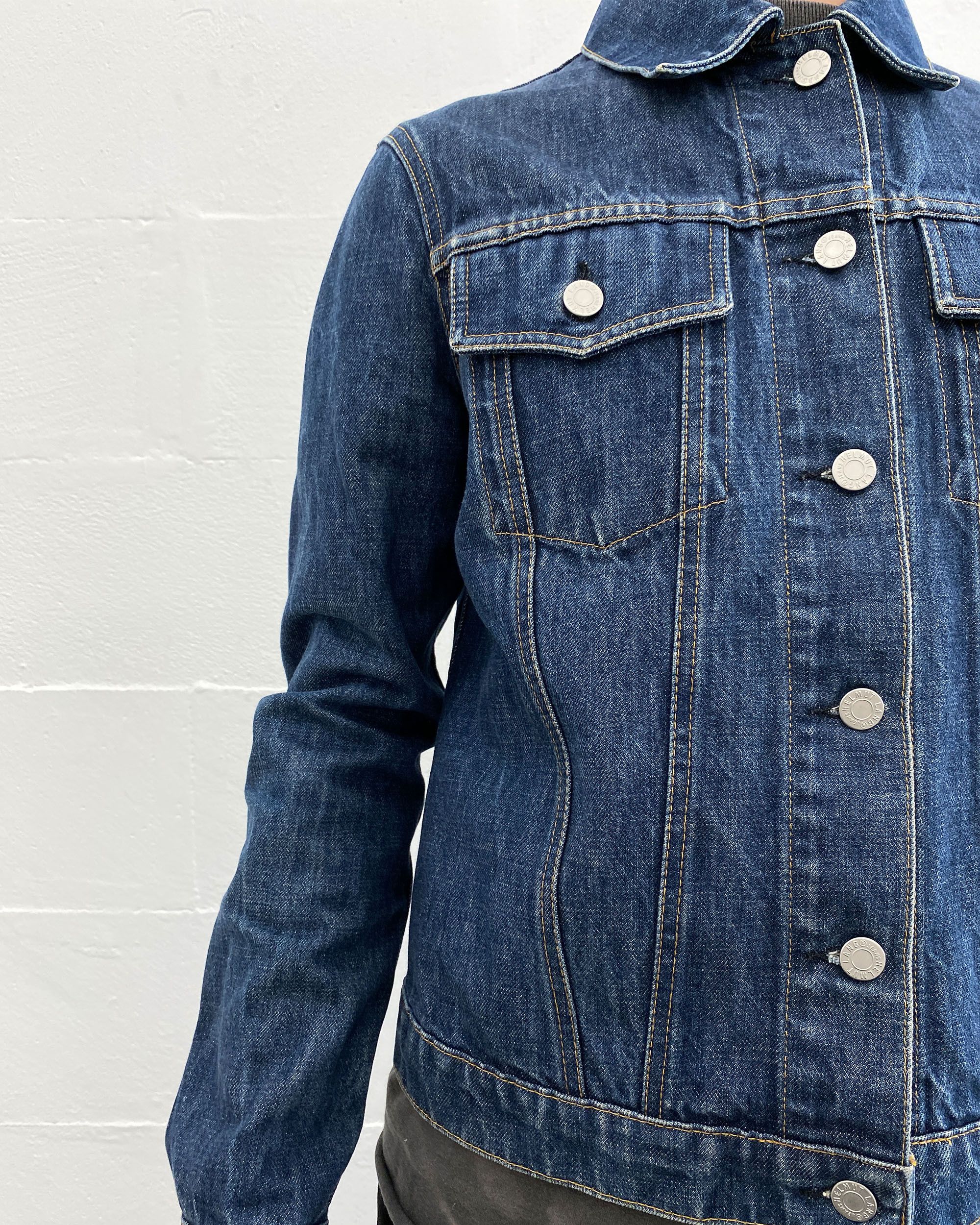 Helmut Lang 2000s Classic Denim Jacket Size M / US 6-8 / IT 42-44 - 10 Thumbnail
