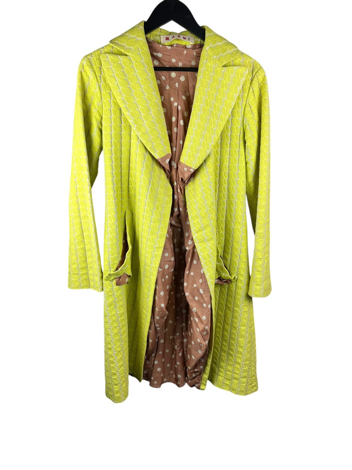 Marni Marni Women’s Coat beautiful yellow size40 Size S / US 4 / IT 40 - 1 Thumbnail
