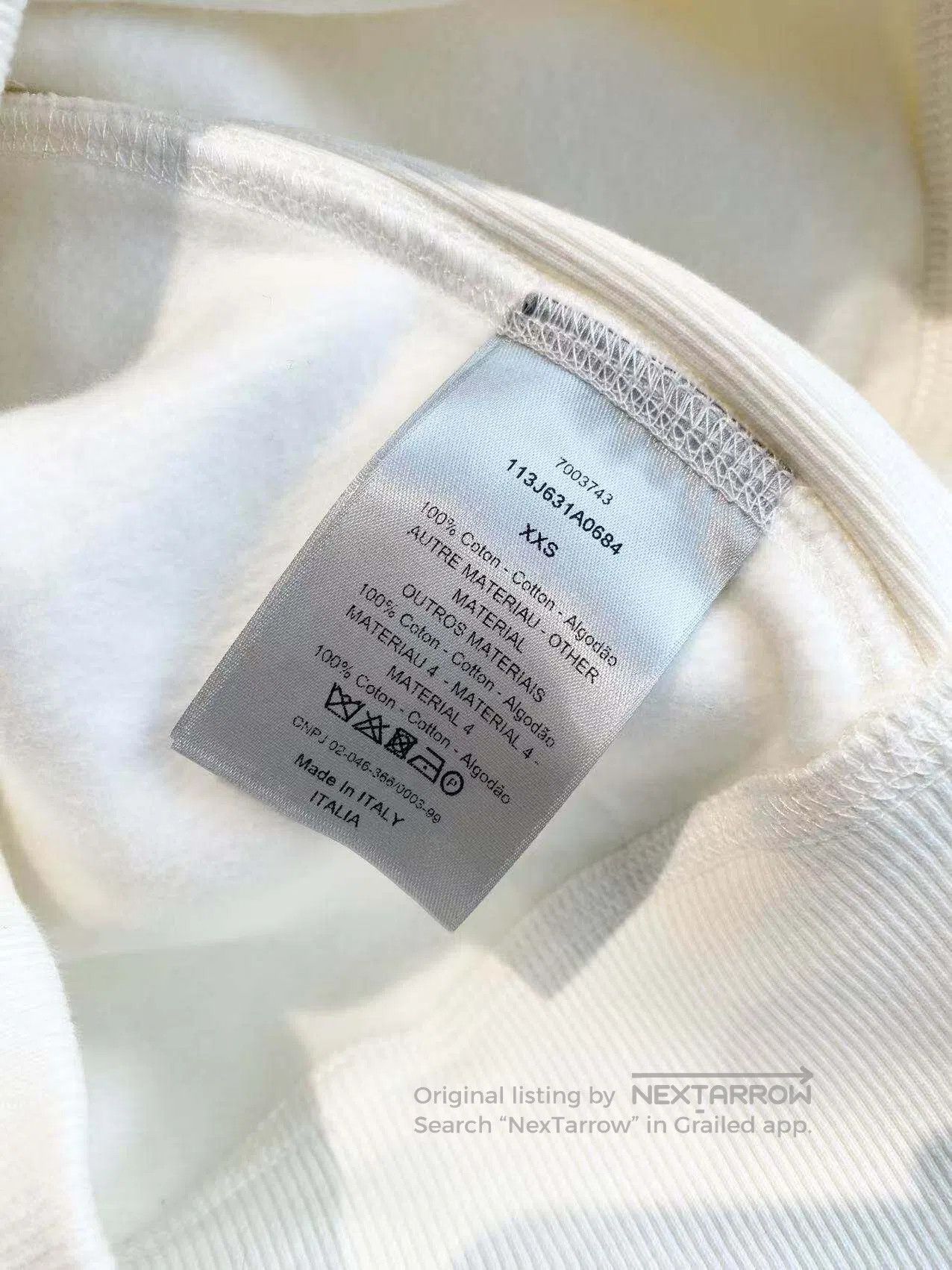 Dior Dior The old flower is full of printed hoodies| Size XXS / US 00 / IT 34 - 5 Thumbnail