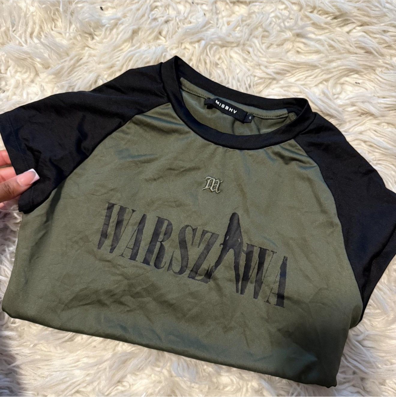 Misbhv Olive green mishbv shirt Size S / US 4 / IT 40 - 3 Thumbnail