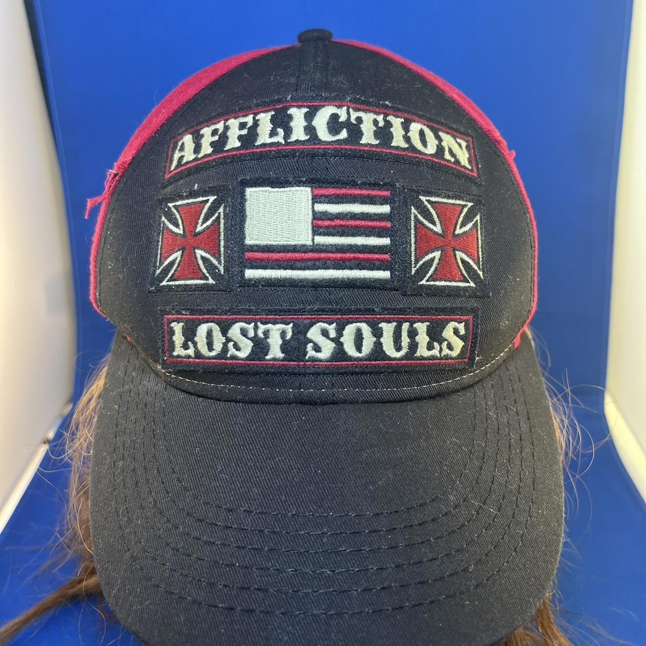 Affliction Affliction Lost Souls Snapback Hat - Vintage y2k Size ONE SIZE - 2 Thumbnail