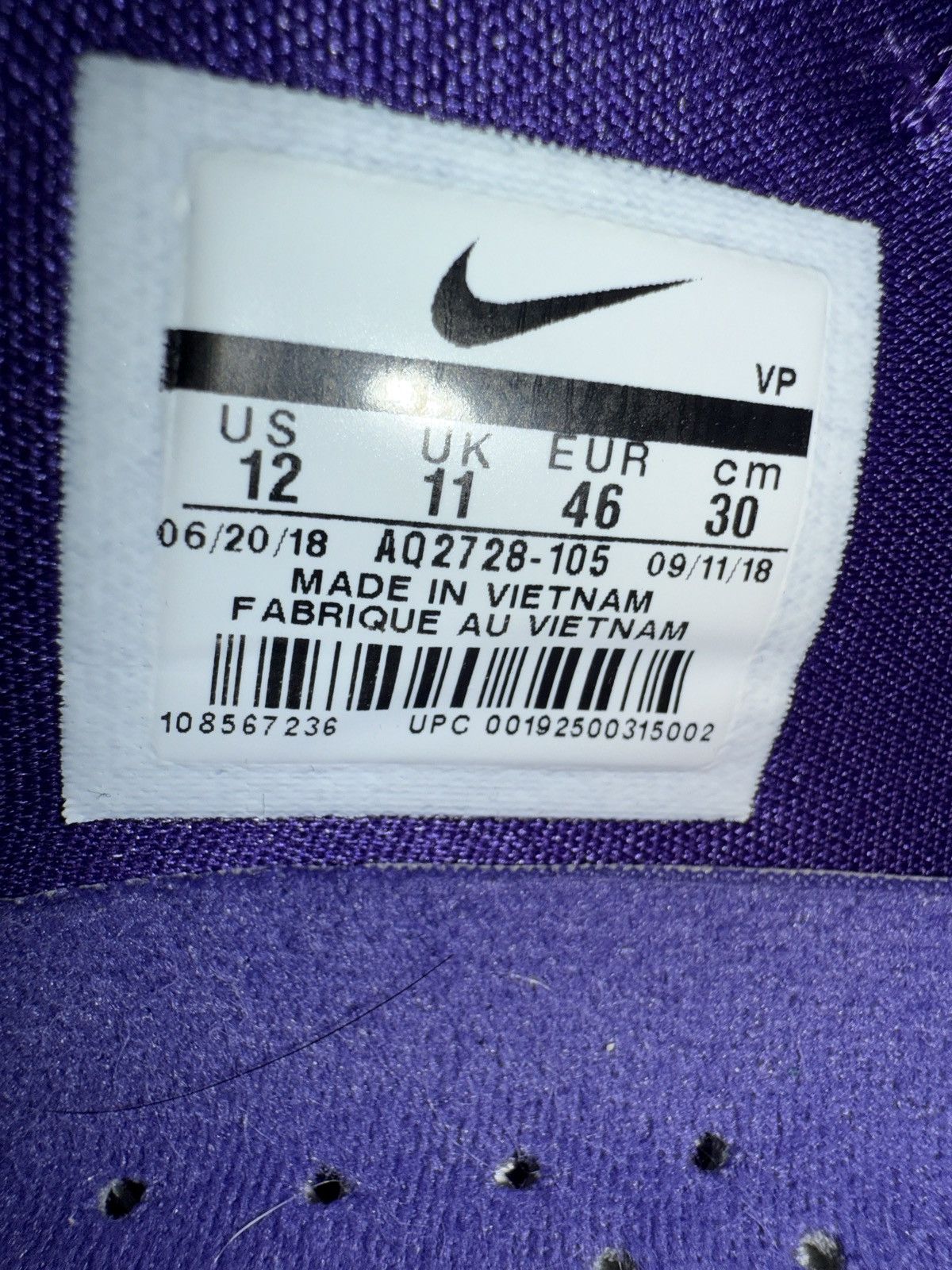 Nike Kobe 1 protro size 12 Size US 12 / EU 45 - 5 Thumbnail