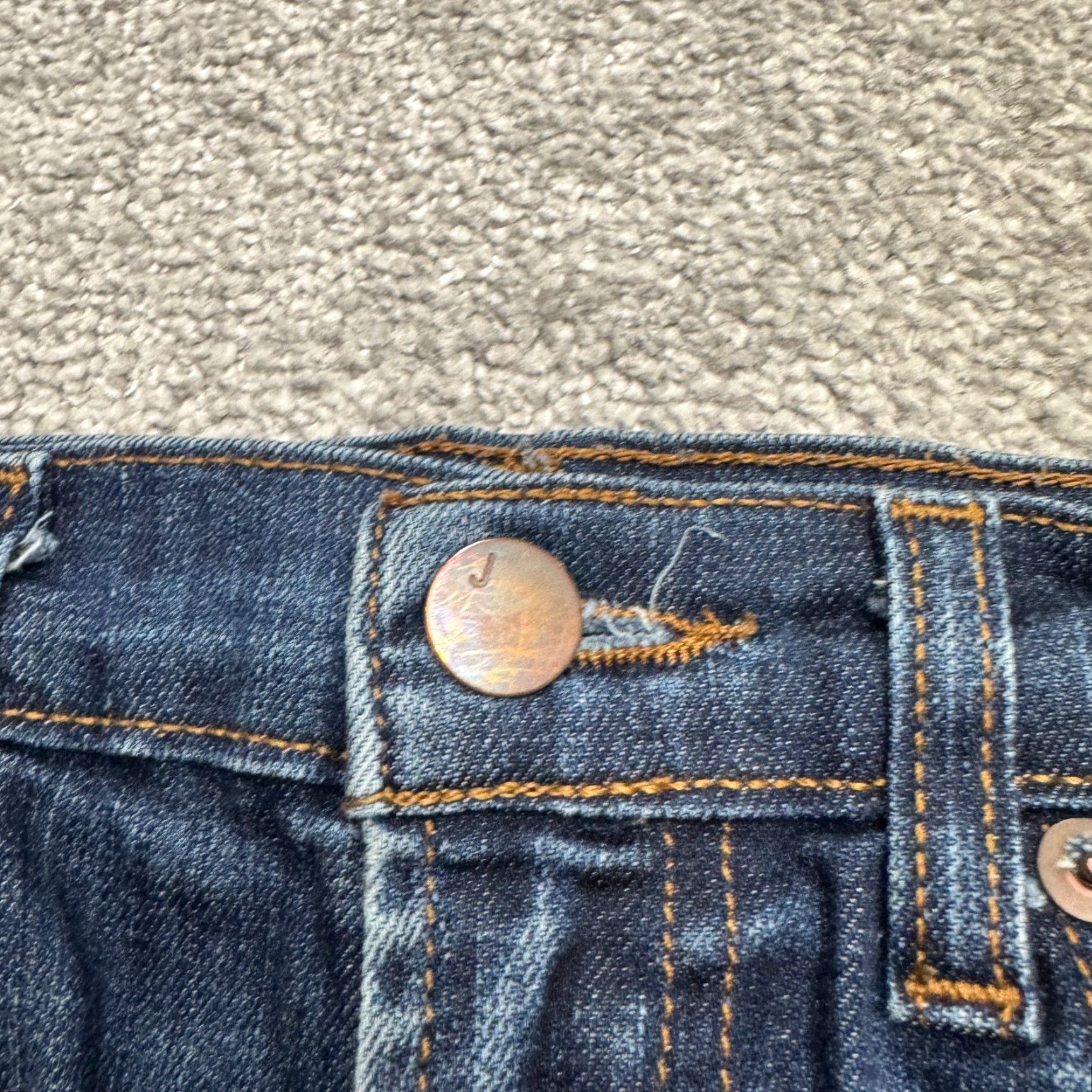 J Brand J Brand 910 Jeans Womens 26 Blue Dark Wash Mid Rise Skinny Denim Stretch Pocket 5-Pocket Regular Casual Vintage: No Men... (Oops) Size 26" / US 2 / IT 38 - 3 Thumbnail