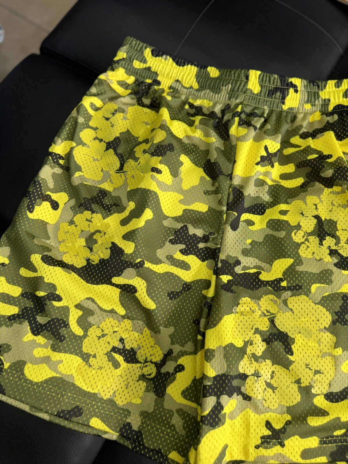 DENIM TEARS Denim Tears Mesh Summer Shorts Yellow Camo Size Large (NEW) Size US 33 - 4 Thumbnail