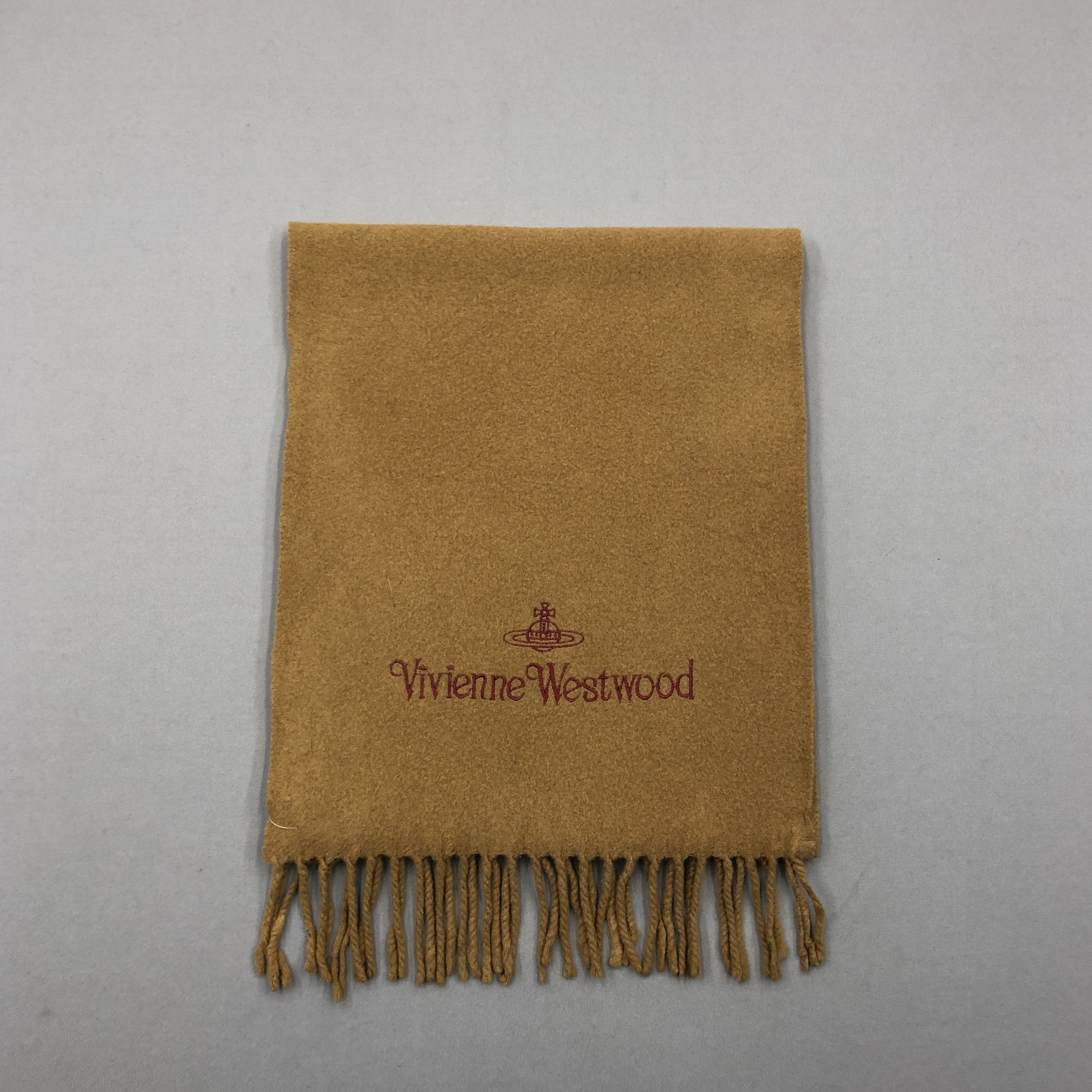 Japanese Brand Vintage Vivienne Westwood Scarf Orbs Muffler Wool Scarves Size ONE SIZE - 2 Thumbnail