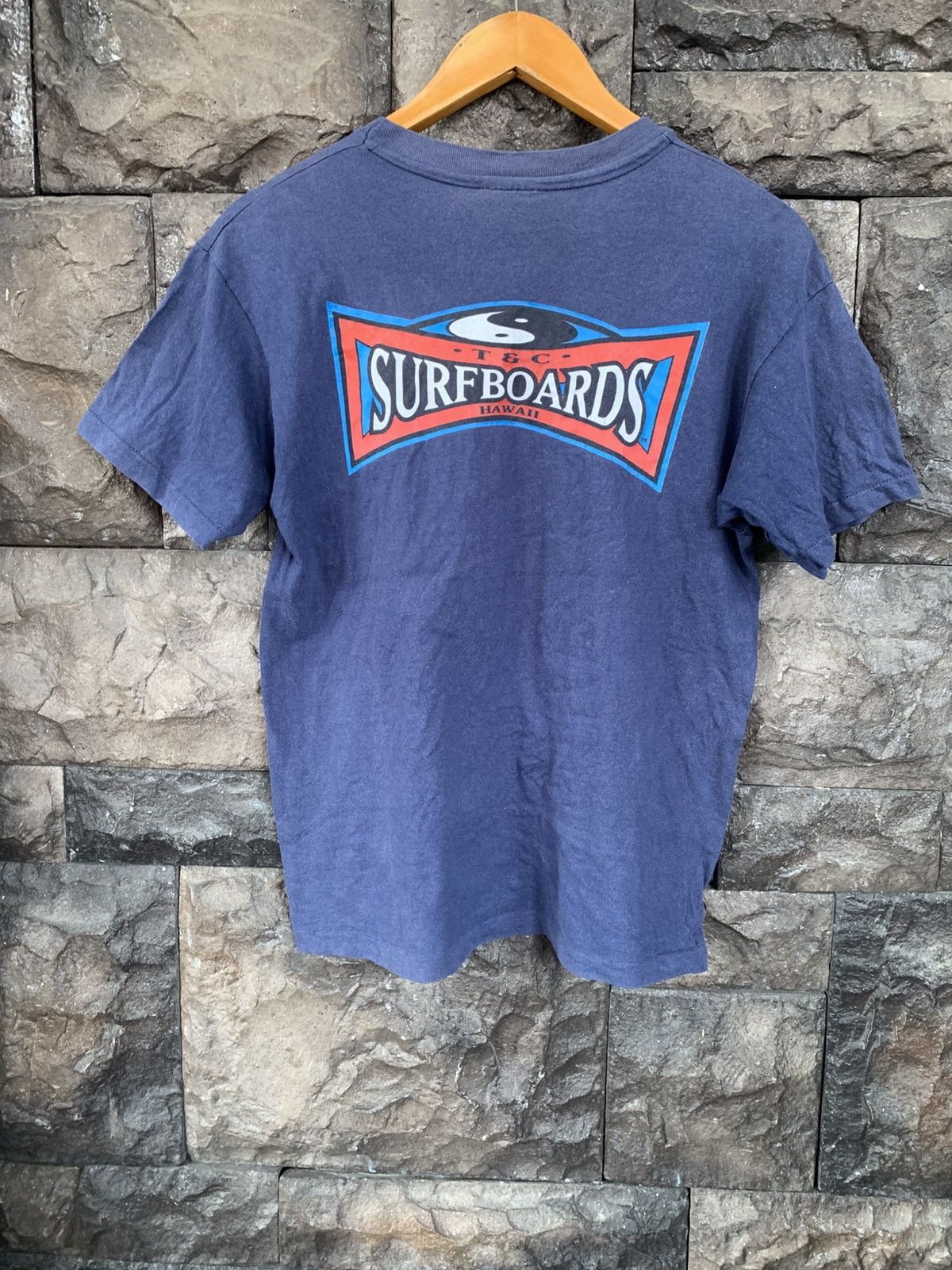 Other Vintage 90s T&C Hawaii Surfboards / Surfing / Surf T shirt Size US S / EU 44-46 / 1 - 1 Thumbnail