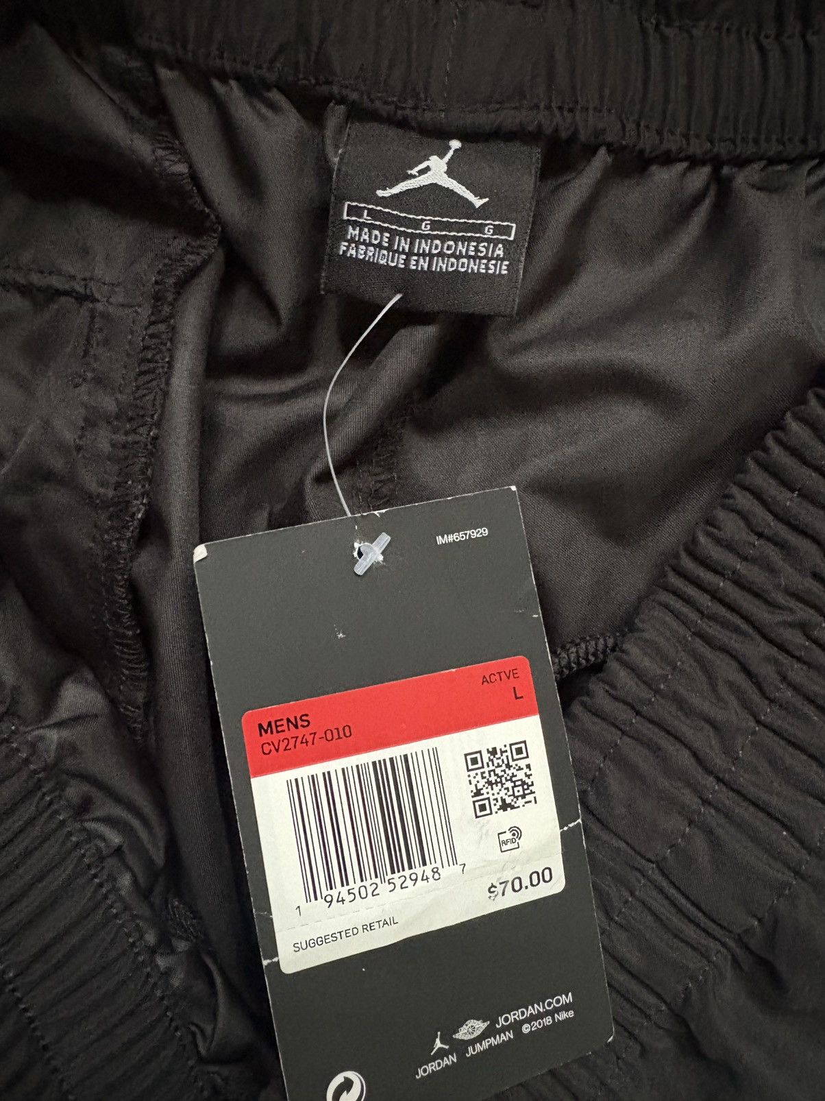 Jordan Brand Jordan 3 4 Cement windbreaker nylon jacket Size US L / EU 52-54 / 3 - 6 Thumbnail