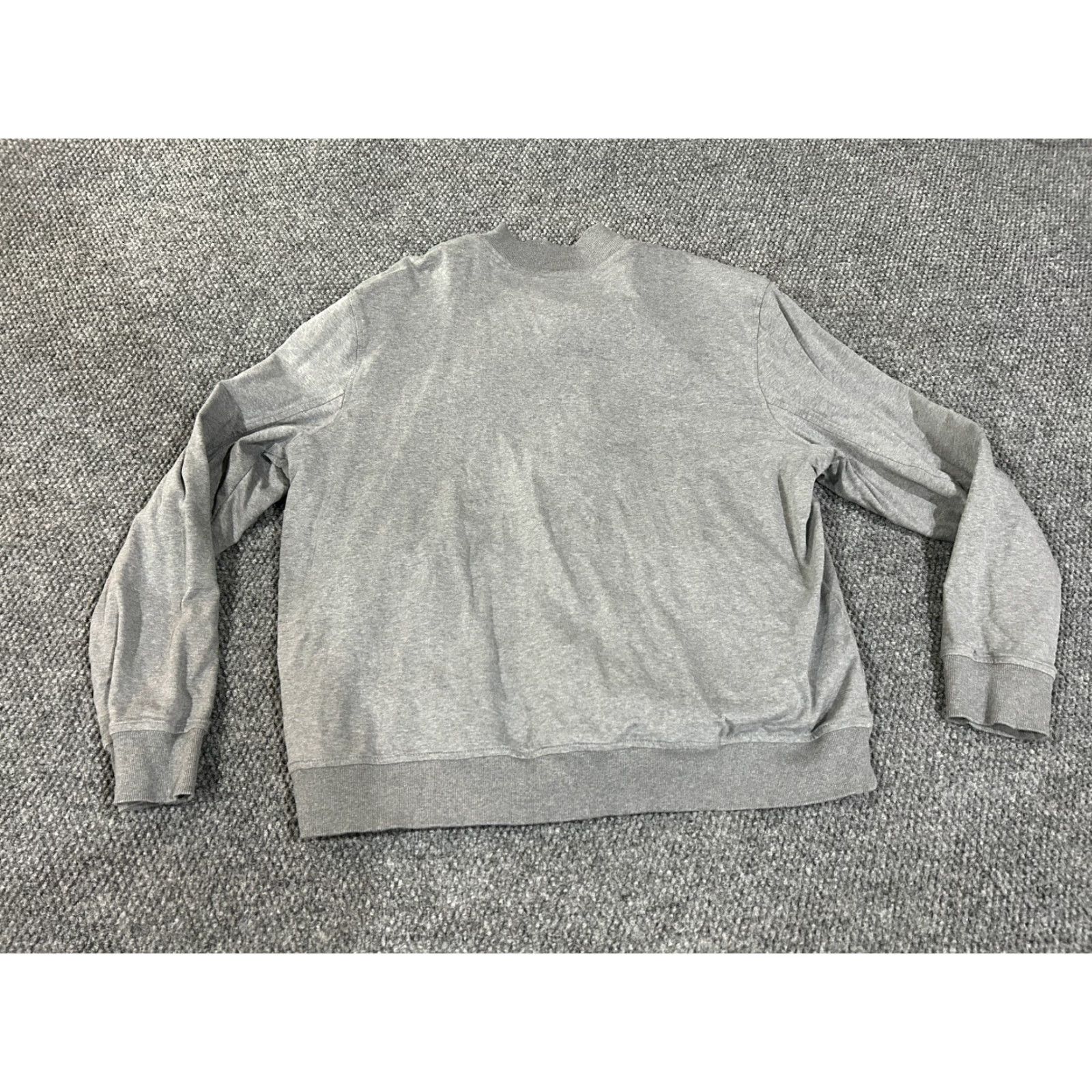 Banana Republic Banana Republic Jacket Full Zip Mens 2XL Gray Bomber Jacket Casual Full Zip Thermal Polyester Softshell Regular Fit Mens Retro 90s Walking Size US XXL / EU 58 / 5 - 6 Thumbnail
