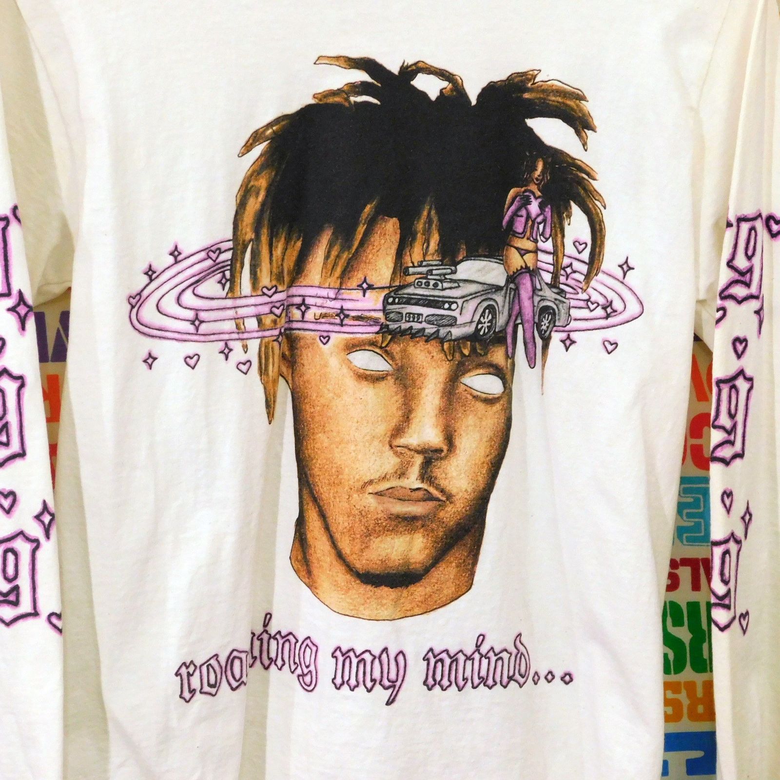 999 Club Juice Wrld Long Sleeve T Shirt Size S 999 Roaming My Mind Size US S / EU 44-46 / 1 - 4 Thumbnail
