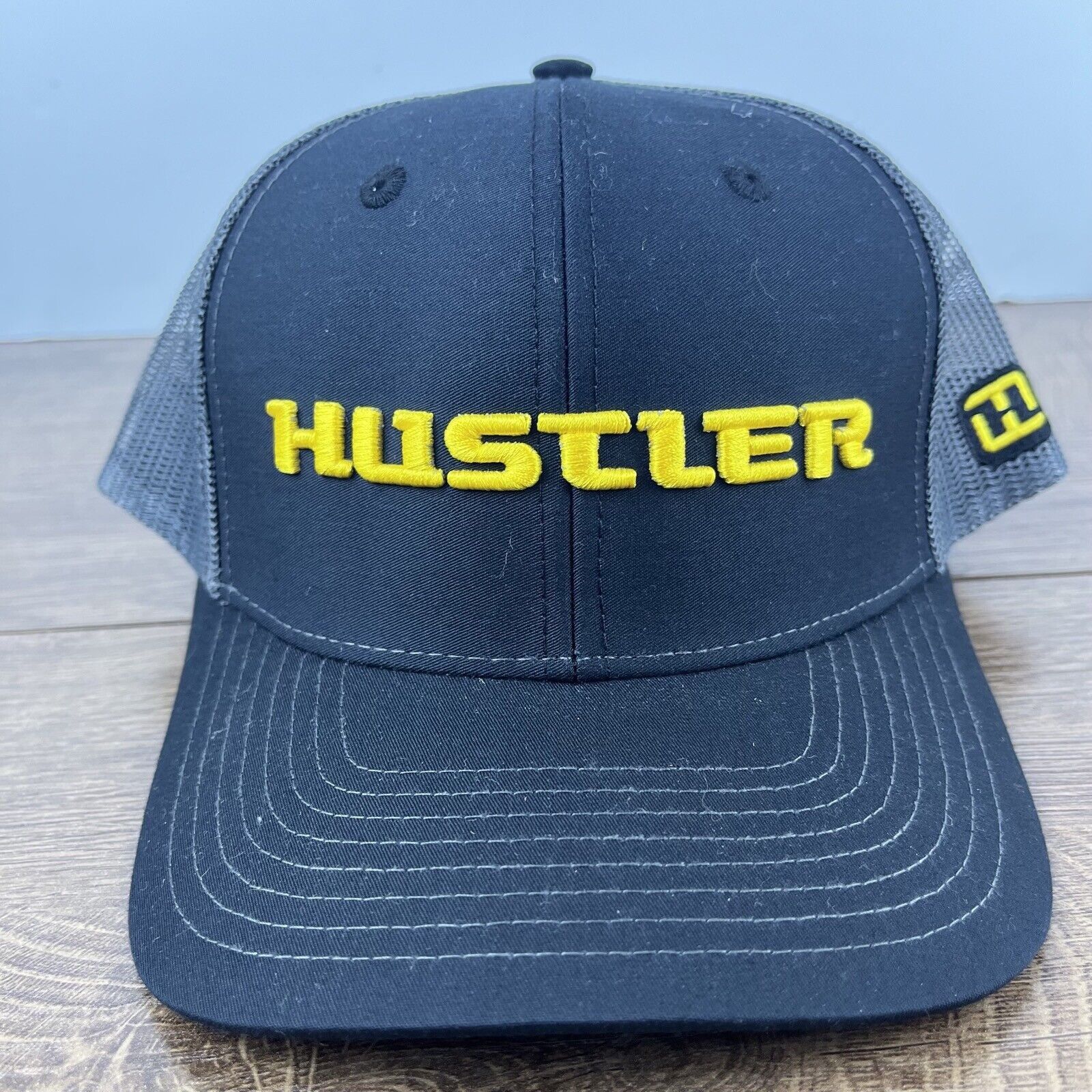 Other Hustler Snapback Hat Lazenby Equipment Black Adjustable Hat Size ONE SIZE - 2 Thumbnail