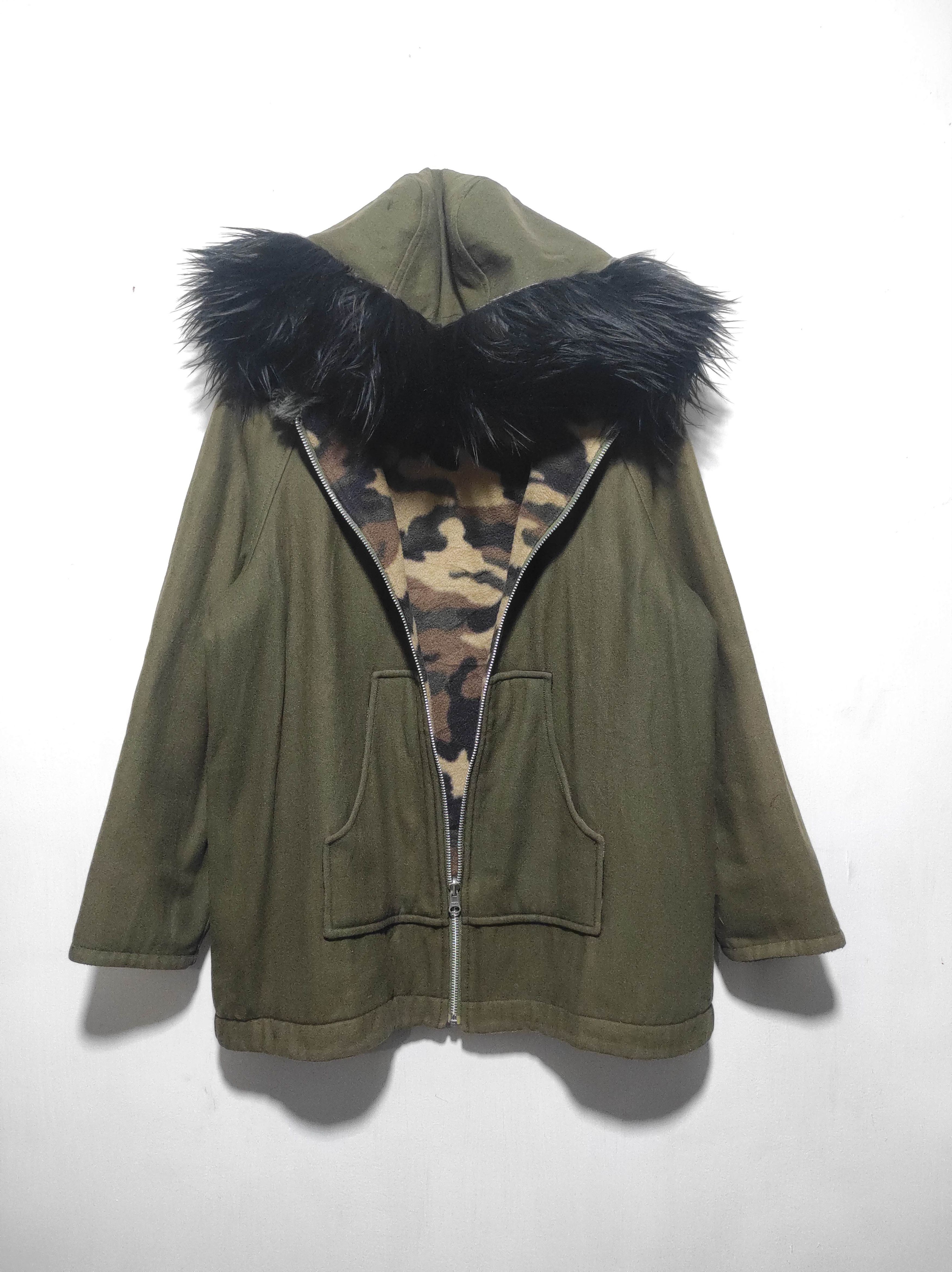 Mr. Junko Junko Shimada Reversible Fur Hoodie ifsixwasnine lgb style Size US M / EU 48-50 / 2 - 9 Thumbnail