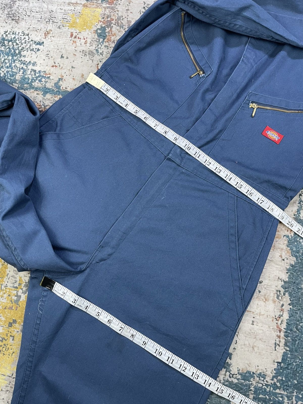 Dickies Vtg 90s Dickies Long Sleeve Work Coveralls Size US L / EU 52-54 / 3 - 13 Thumbnail
