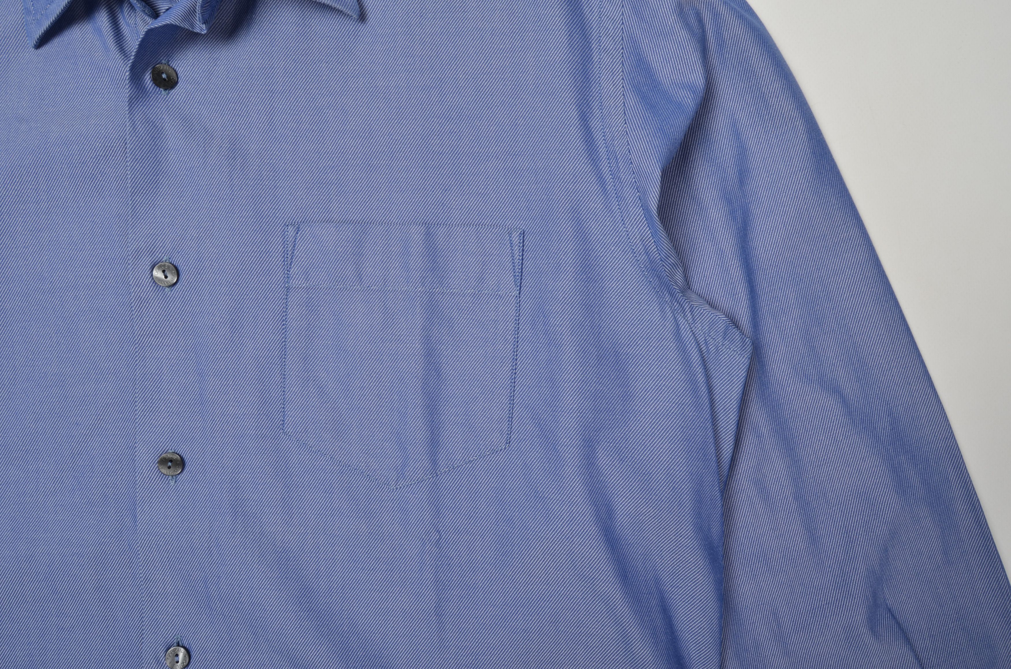 Designer × Dolce & Gabbana × Vintage Dolce Gabbana Vintage Dress Blue Shirt 39 15,5 1/2 Size US L / EU 52-54 / 3 - 5 Thumbnail