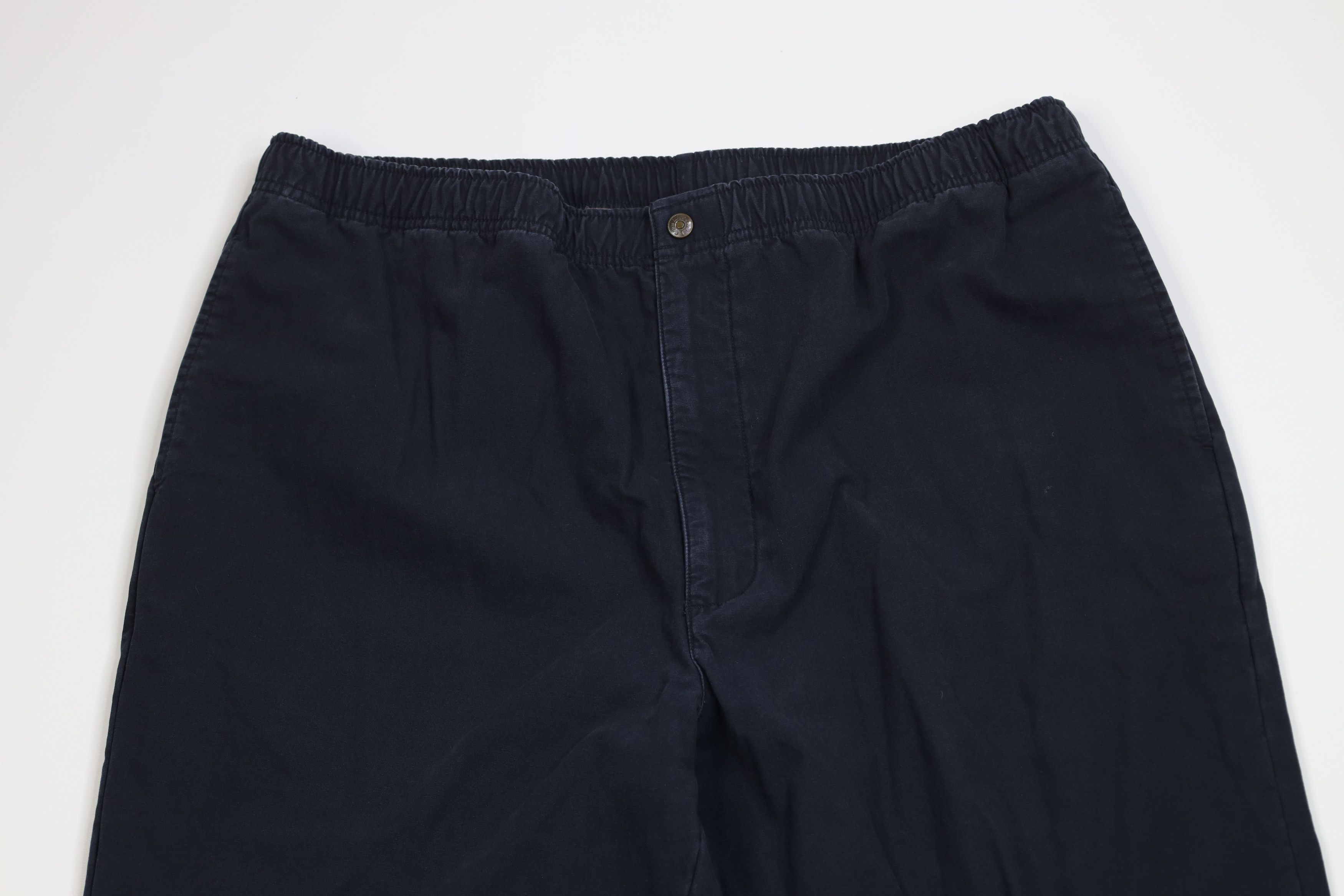L.L. Bean Vintage LL Bean Heavy Flannel Lined Cotton Pants Navy Blue Size US 36 / EU 52 - 3 Thumbnail
