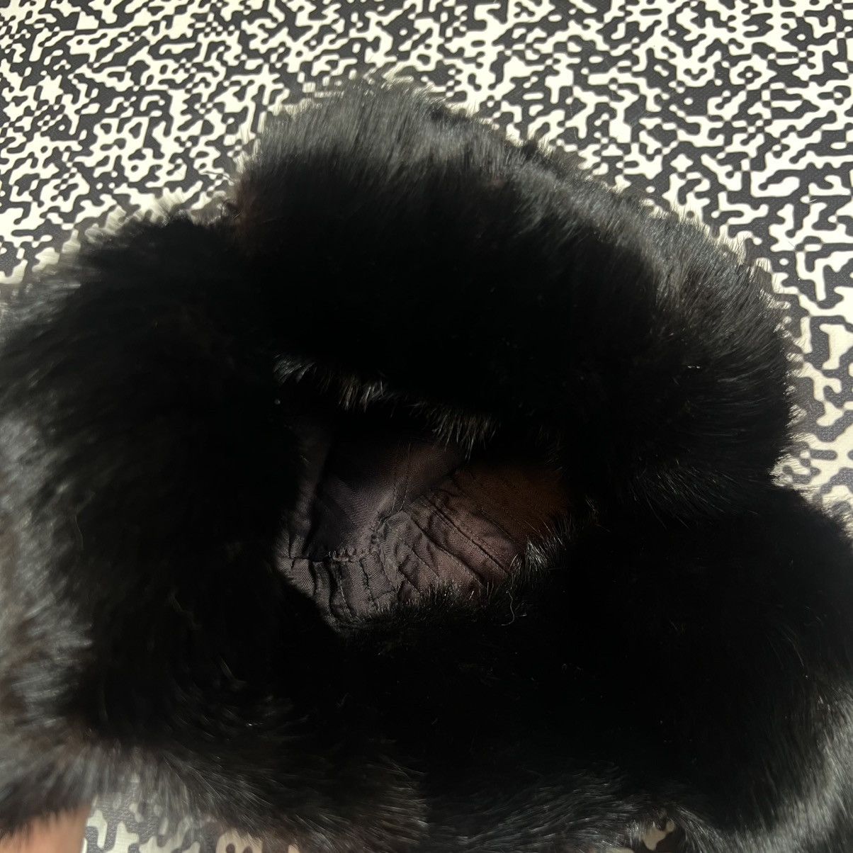 Japanese Brand Vintage 90s Fur Alt Ushanka Trapper Hat Mohair Style Retro Size ONE SIZE - 8 Thumbnail