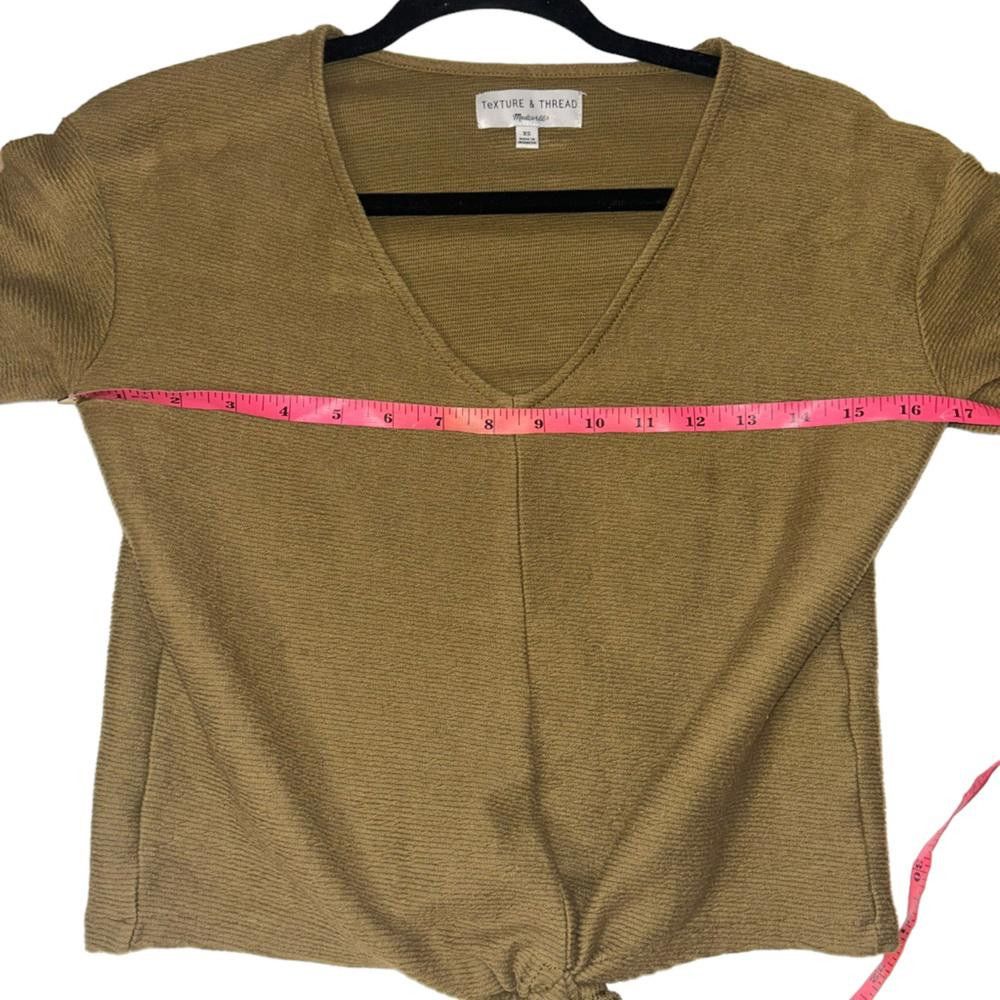 Madewell Madewell l Texture & Thread Front Tie Top XS Size XS / US 0-2 / IT 36-38 - 5 Thumbnail