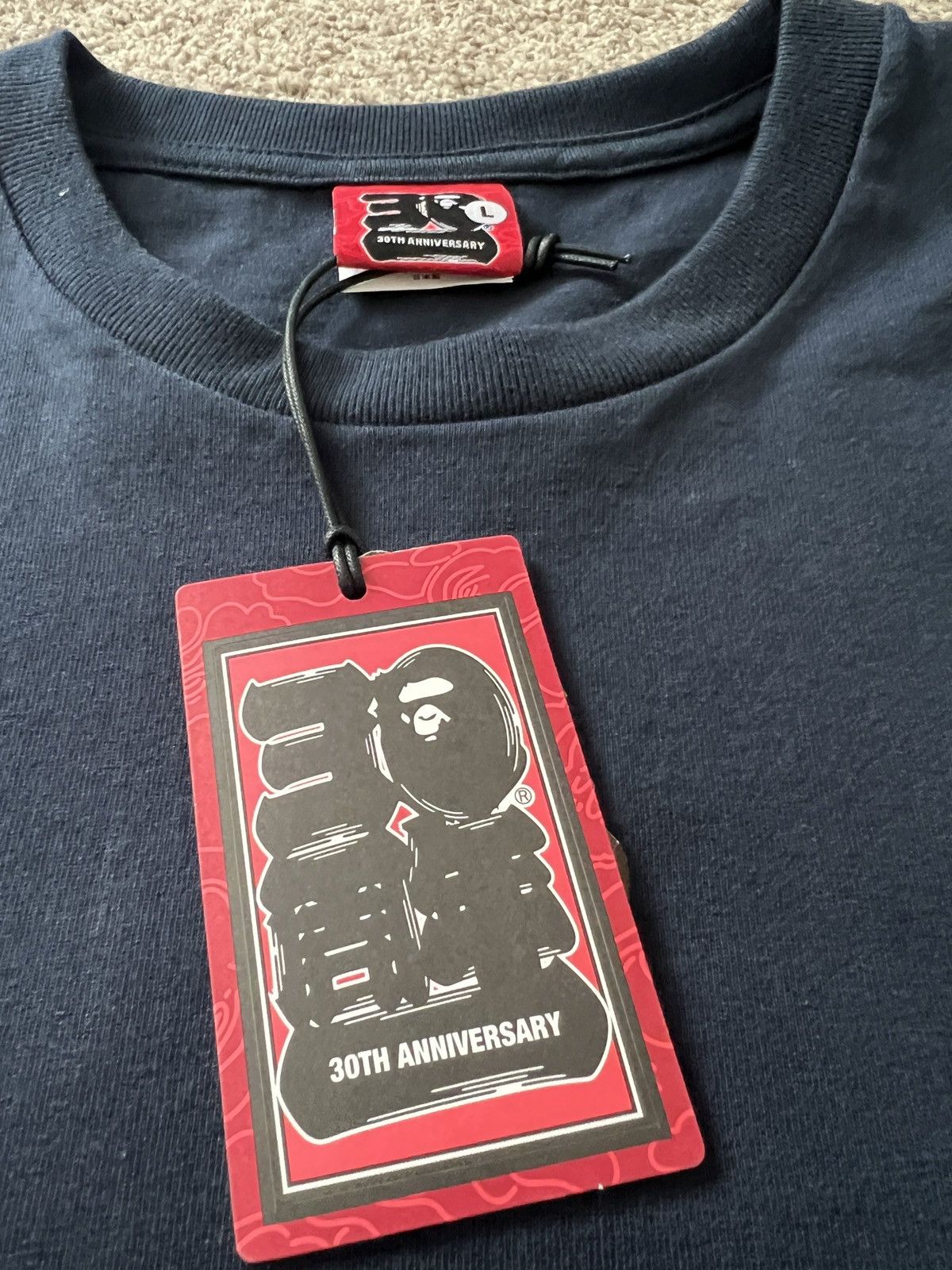 Bape Bape 30th Anniversary Tee Size US L / EU 52-54 / 3 - 2 Thumbnail