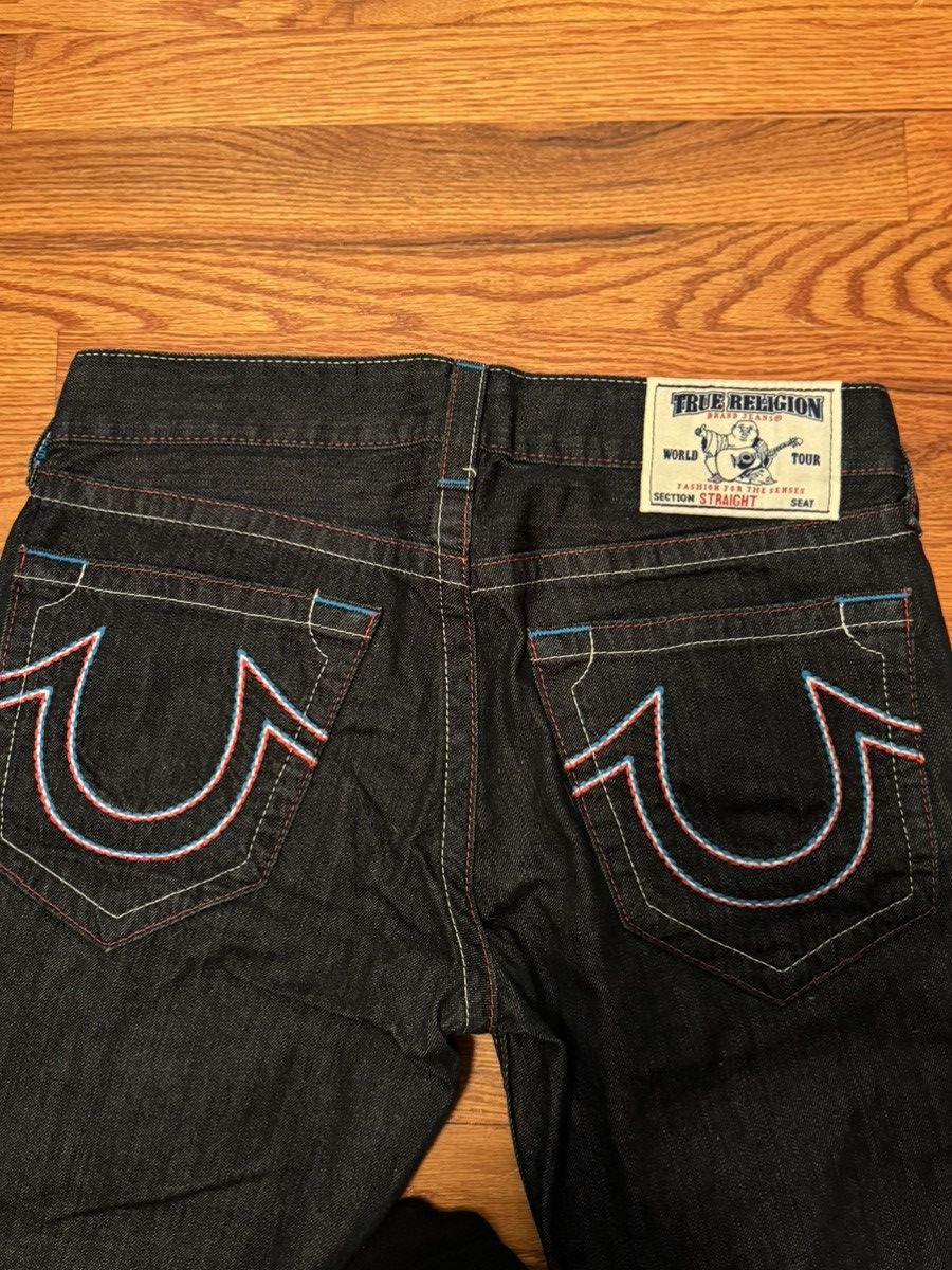 True Religion × Vintage Rare Vintage True Religion Red White and Blue Stitching Size US 32 / EU 48 - 5 Thumbnail