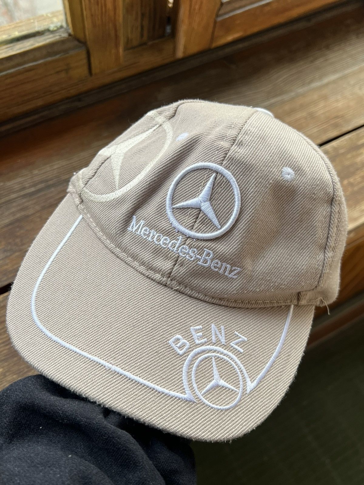 Other Vintage Y2K Mercedes Benz Hat Racing Cap Size ONE SIZE - 2 Thumbnail