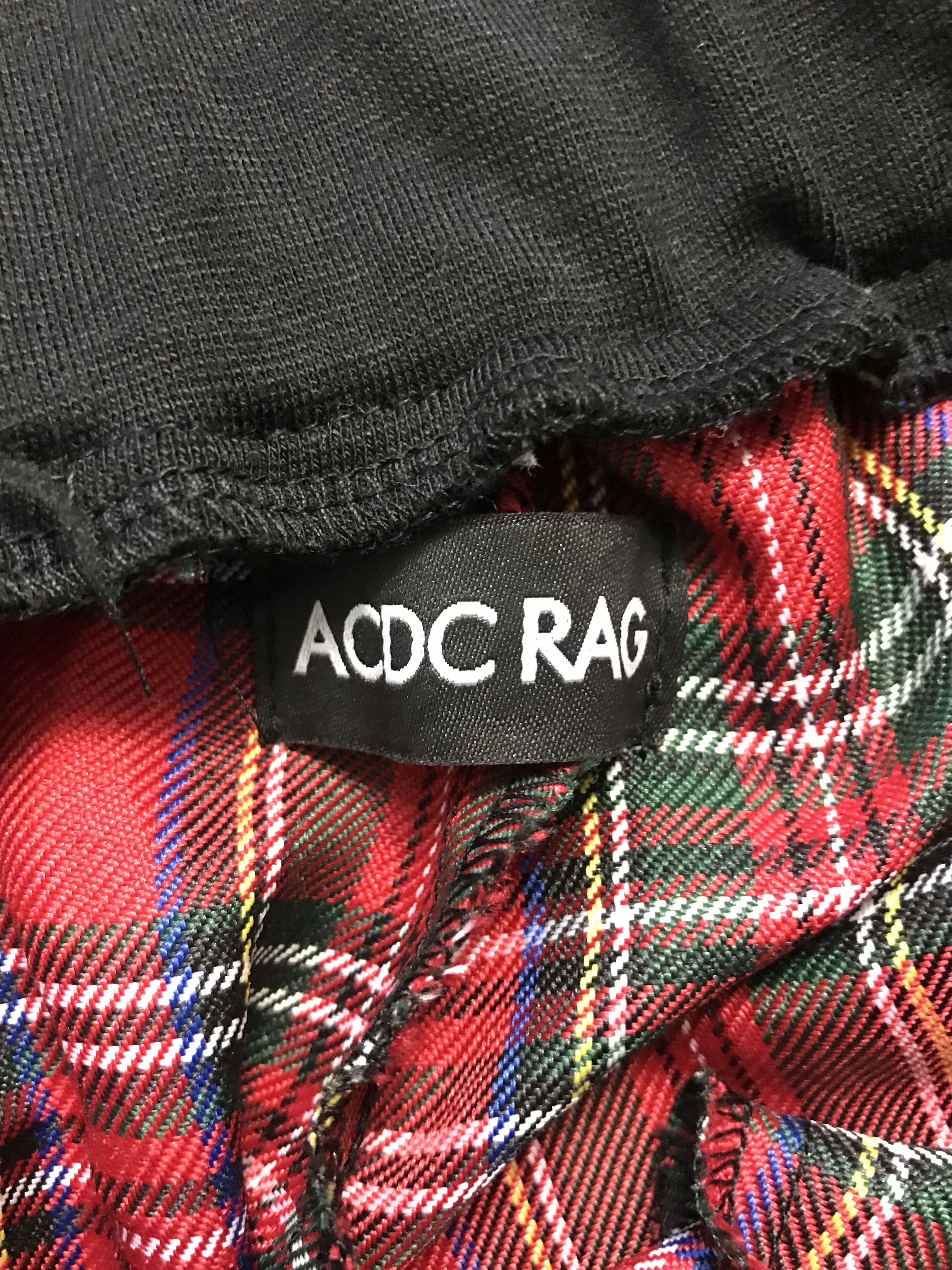 If Six Was Nine × Japanese Brand × Seditionaries Acdc Bondage red plaid Pant Size US 31 - 7 Thumbnail