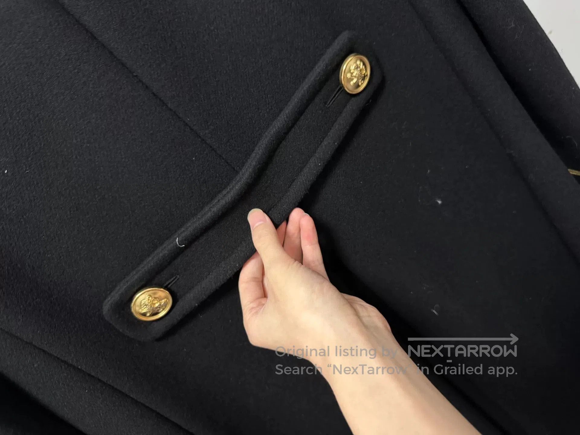 Saint Laurent Paris Saint Laurent Double-Breasted Coat. Size US M / EU 48-50 / 2 - 5 Thumbnail