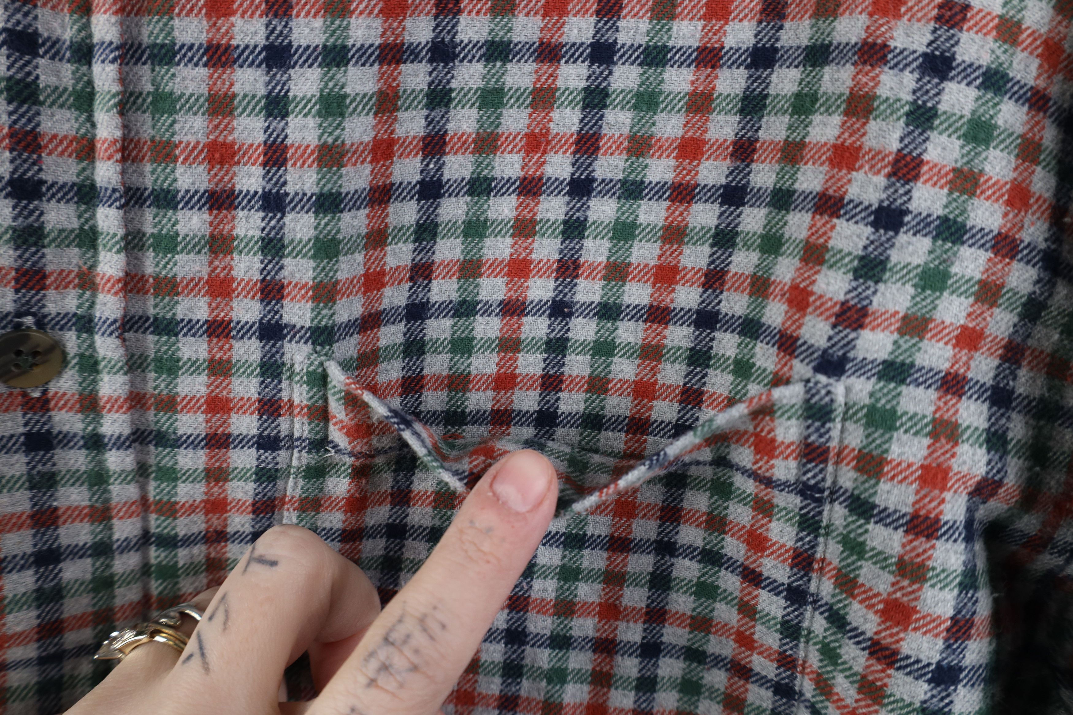 Vintage Vintage 90s Streetwear Collared Button Down Shirt Plaid Size US M / EU 48-50 / 2 - 4 Thumbnail
