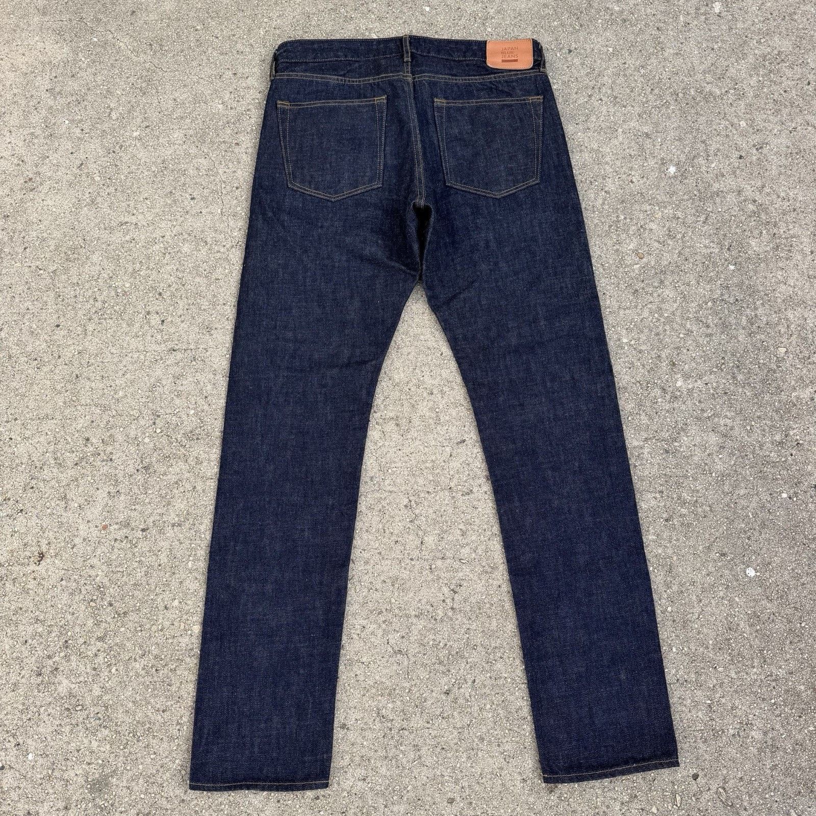 Japan Blue Jeans Japan Blue Jeans Straight Selvedge Denim Jeans 32x32 Size US 32 / EU 48 - 4 Thumbnail
