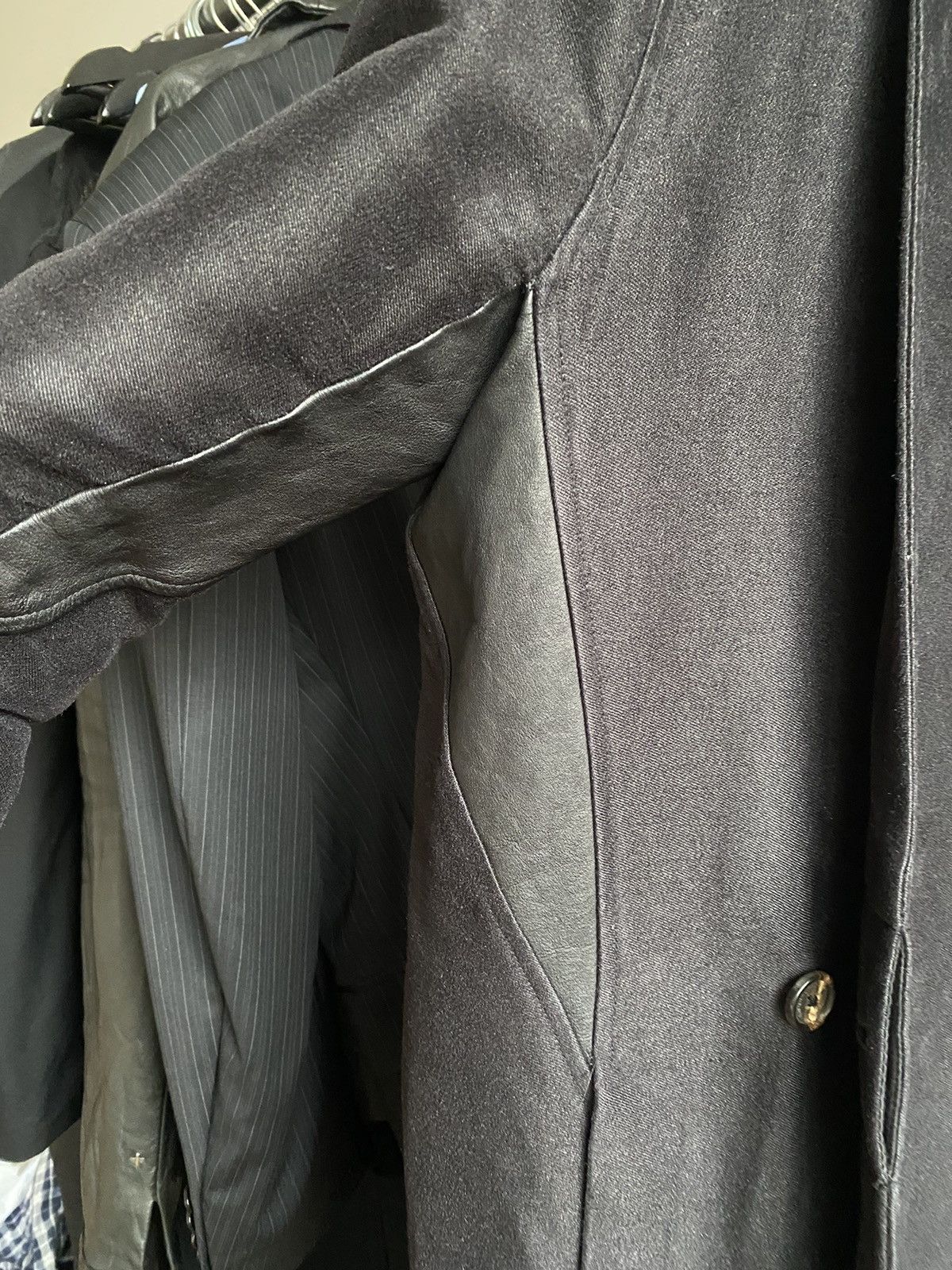 Rick Owens FW09 Crust Double Breasted Coat Size US M / EU 48-50 / 2 - 6 Thumbnail