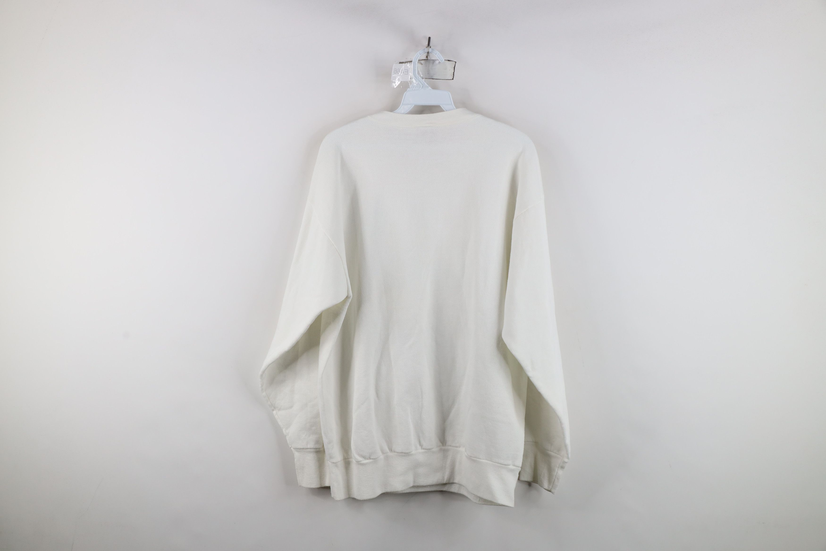 Vintage Vintage 90s Sunflower Bear Grandma Hug Sweatshirt White USA Size L / US 10 / IT 46 - 12 Thumbnail