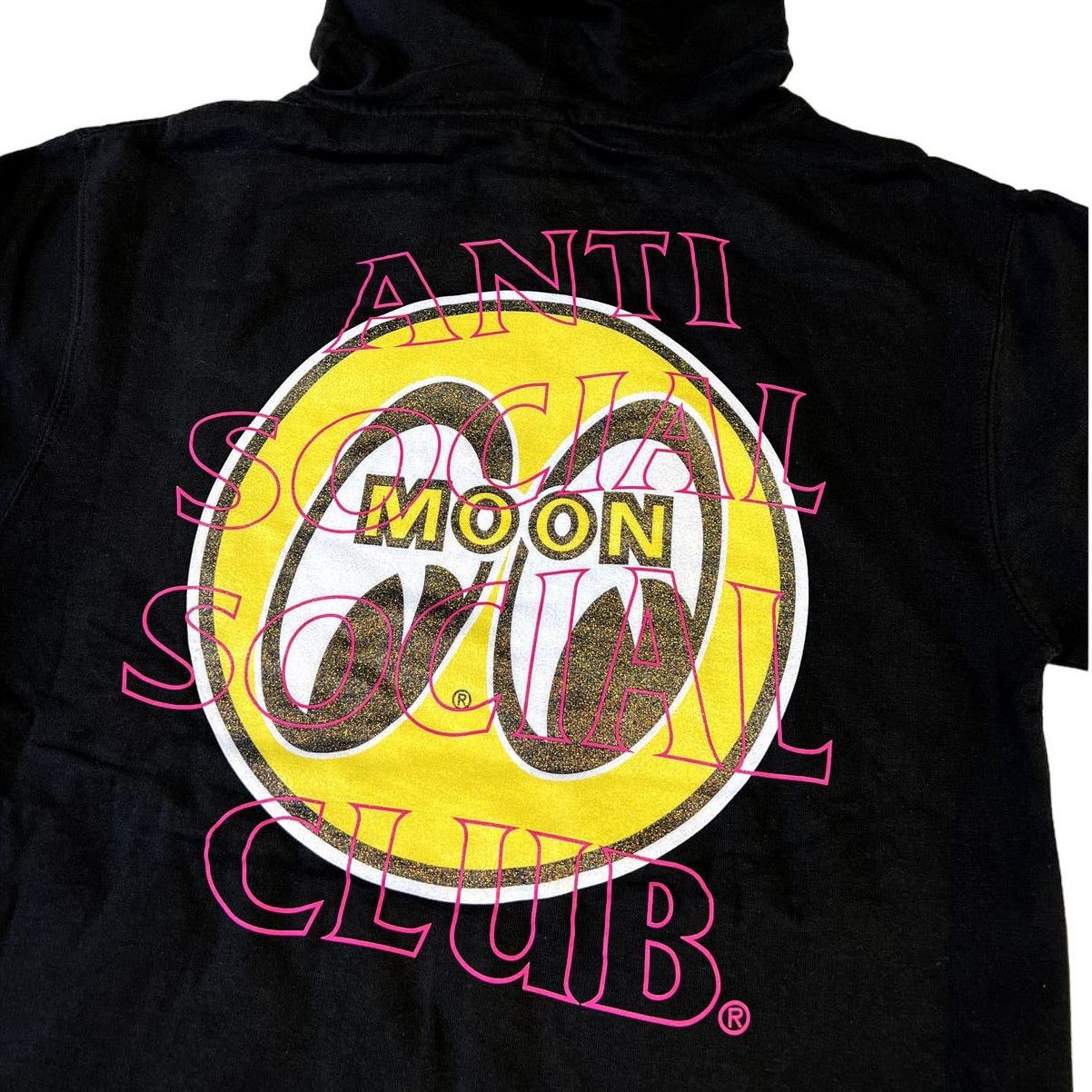 Anti Social Social Club Anti Social Social Club x Mooneyes 'Glitter  Crossfire'Hoodie | Grailed