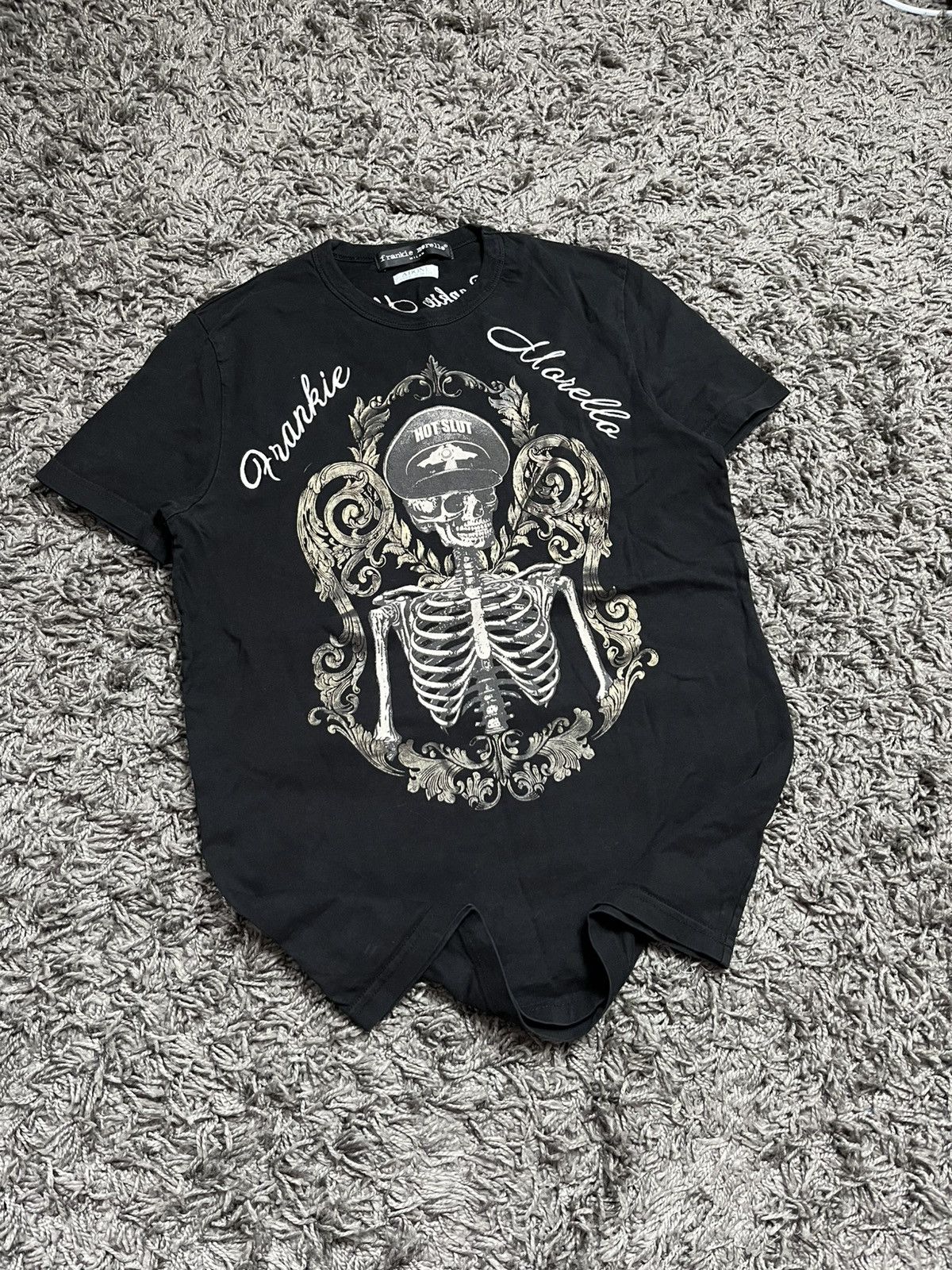 Frankie Morello Frankie Morello "Hot Slut" Skeleton Graphic T-Shirt Archive Size US M / EU 48-50 / 2 - 1 Thumbnail